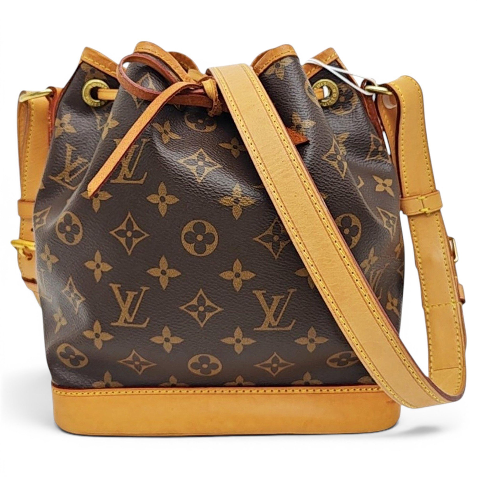 Nano Noé leather handbag