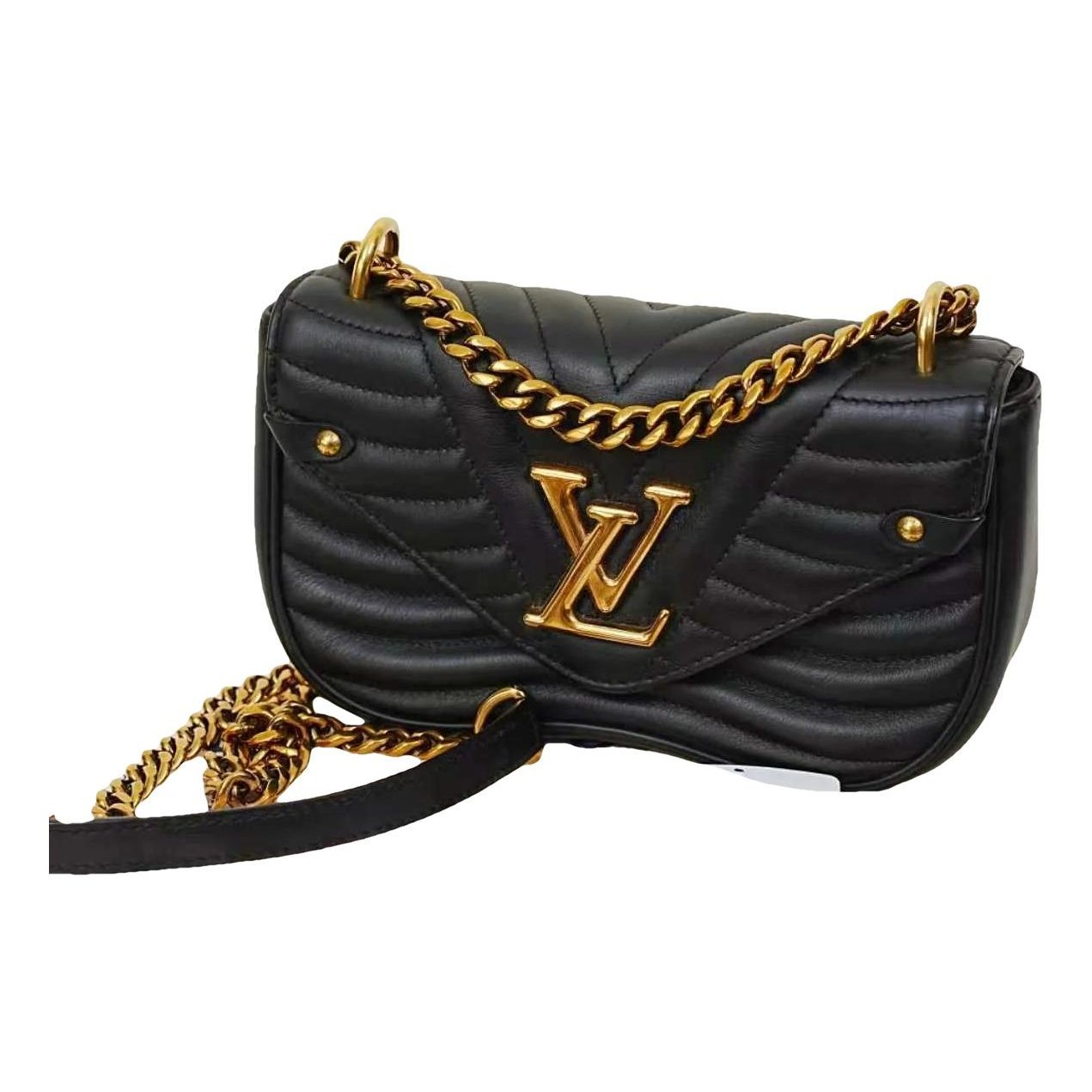 New Wave leather handbag