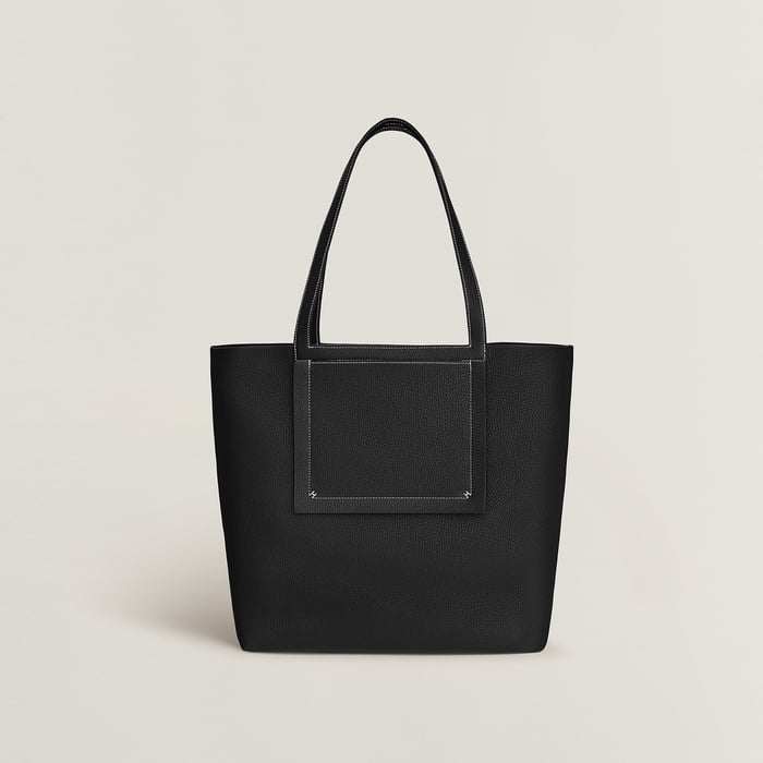 Noir Hermès Cabasellier 46 Bag