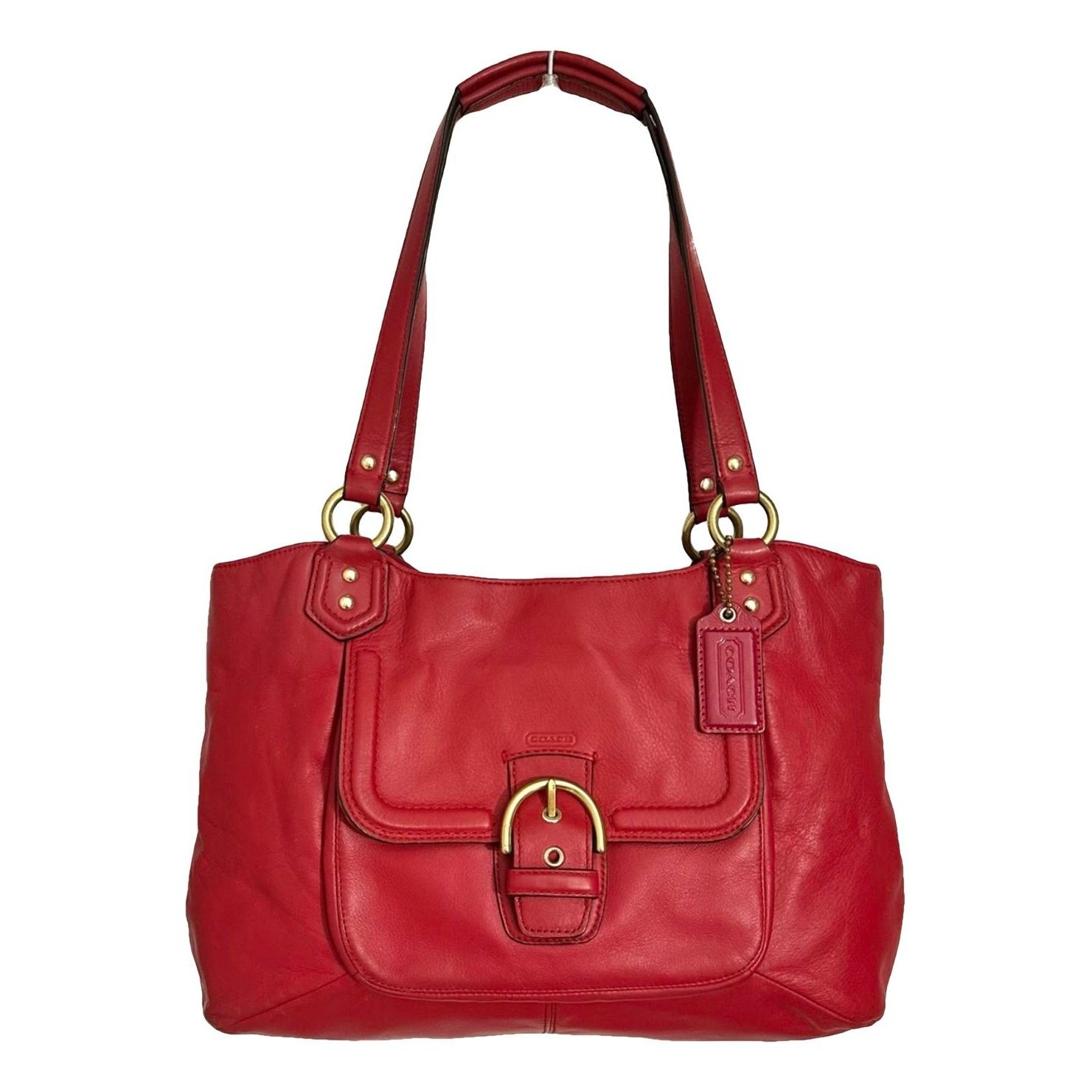 Leather tote