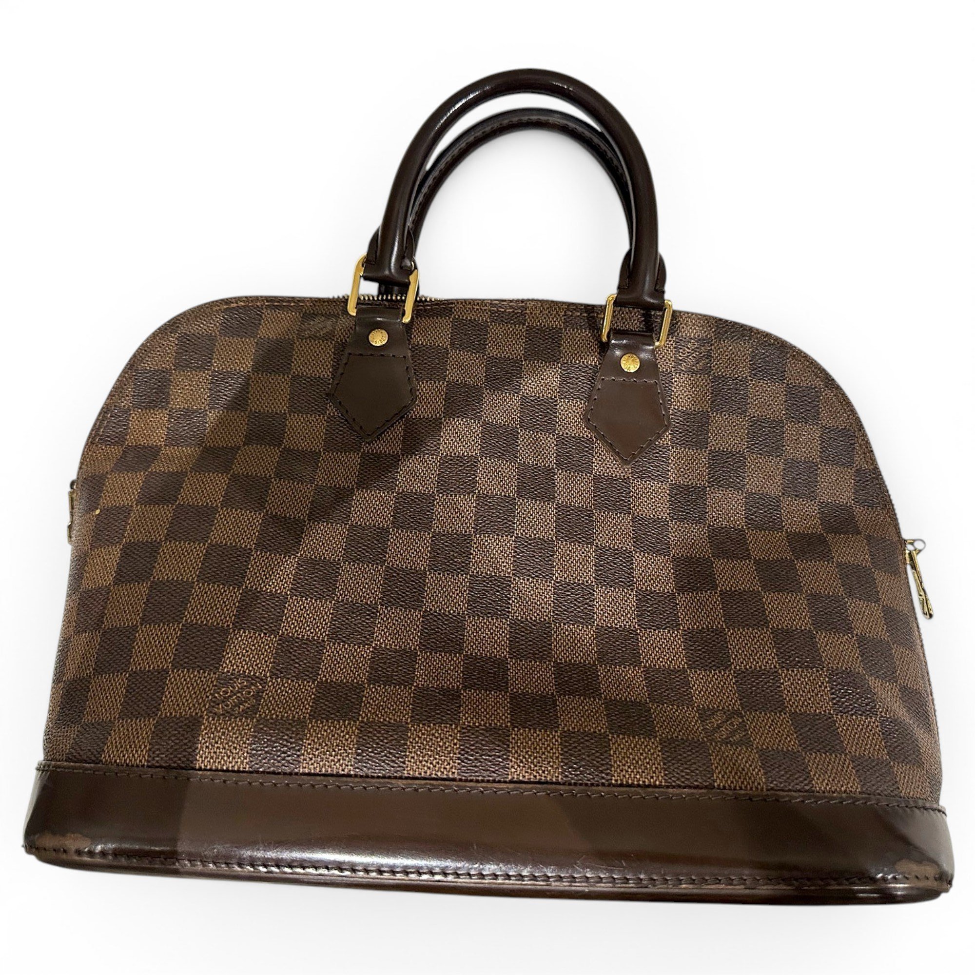Alma leather handbag