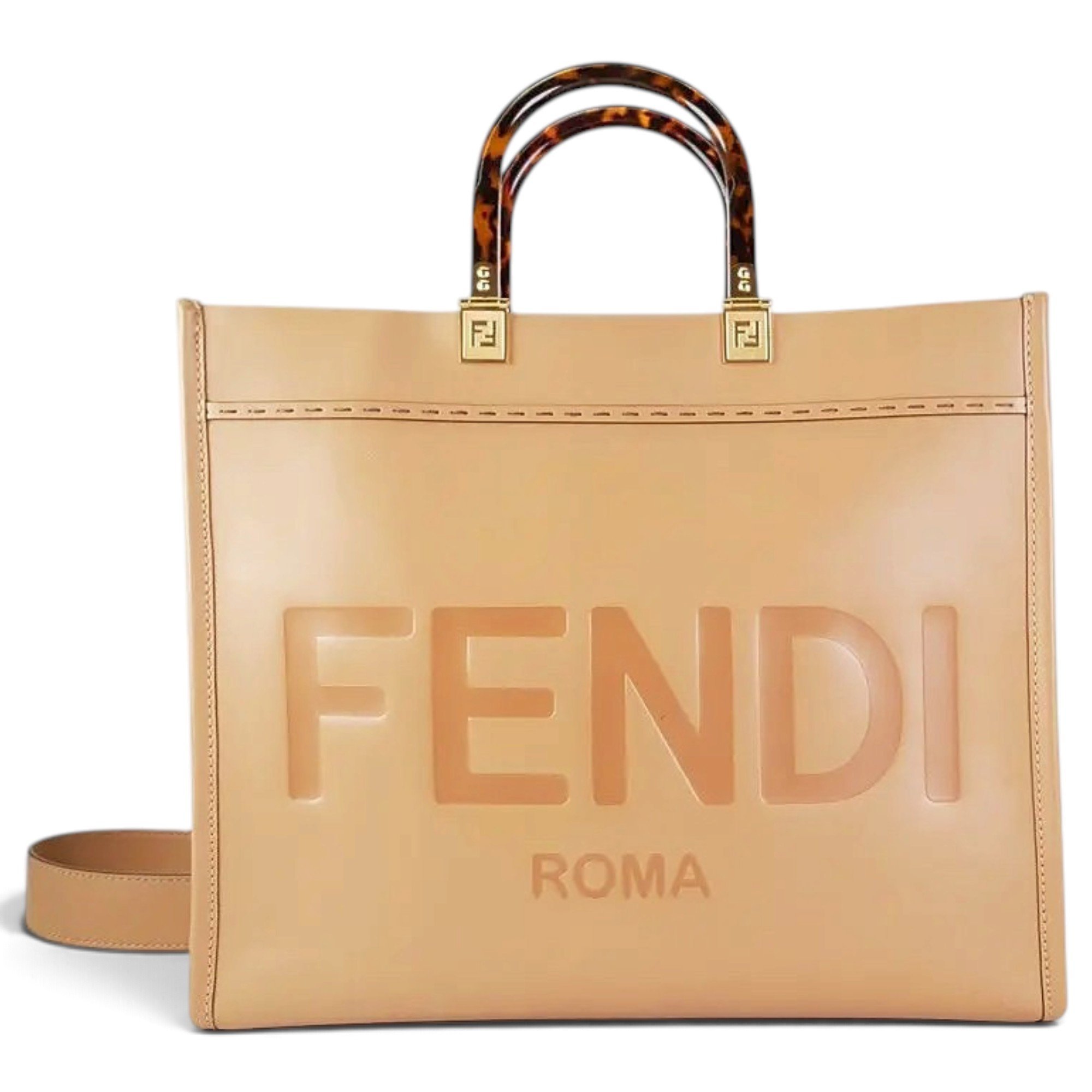Sunshine leather tote