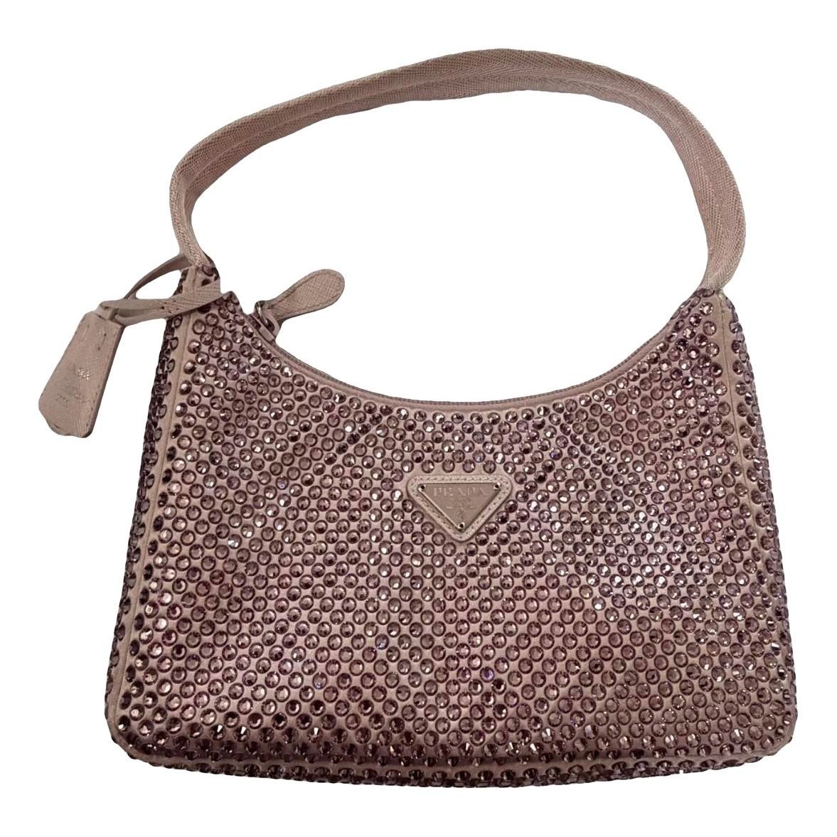 Re-Edition 2000 silk handbag