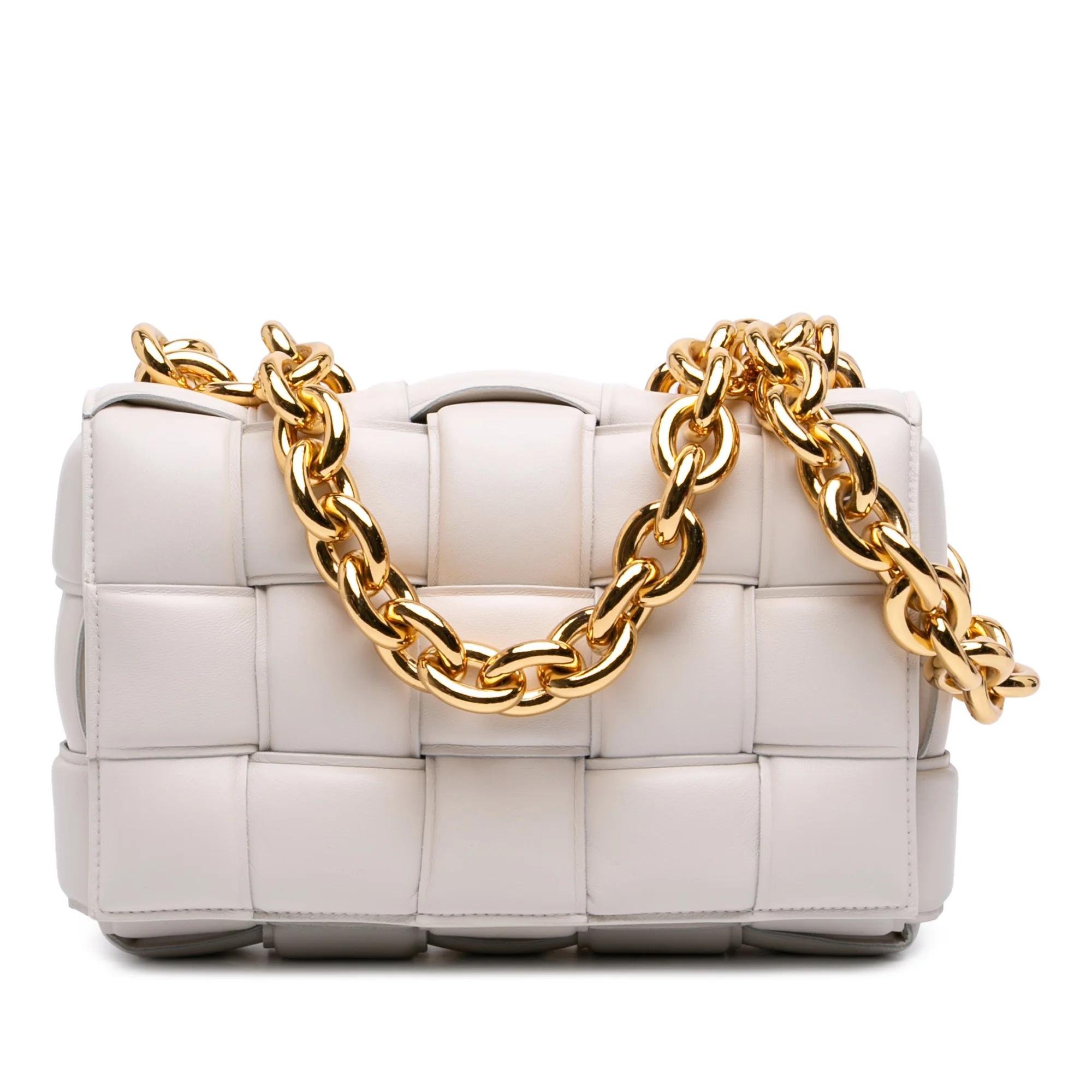 Chain Cassette leather handbag