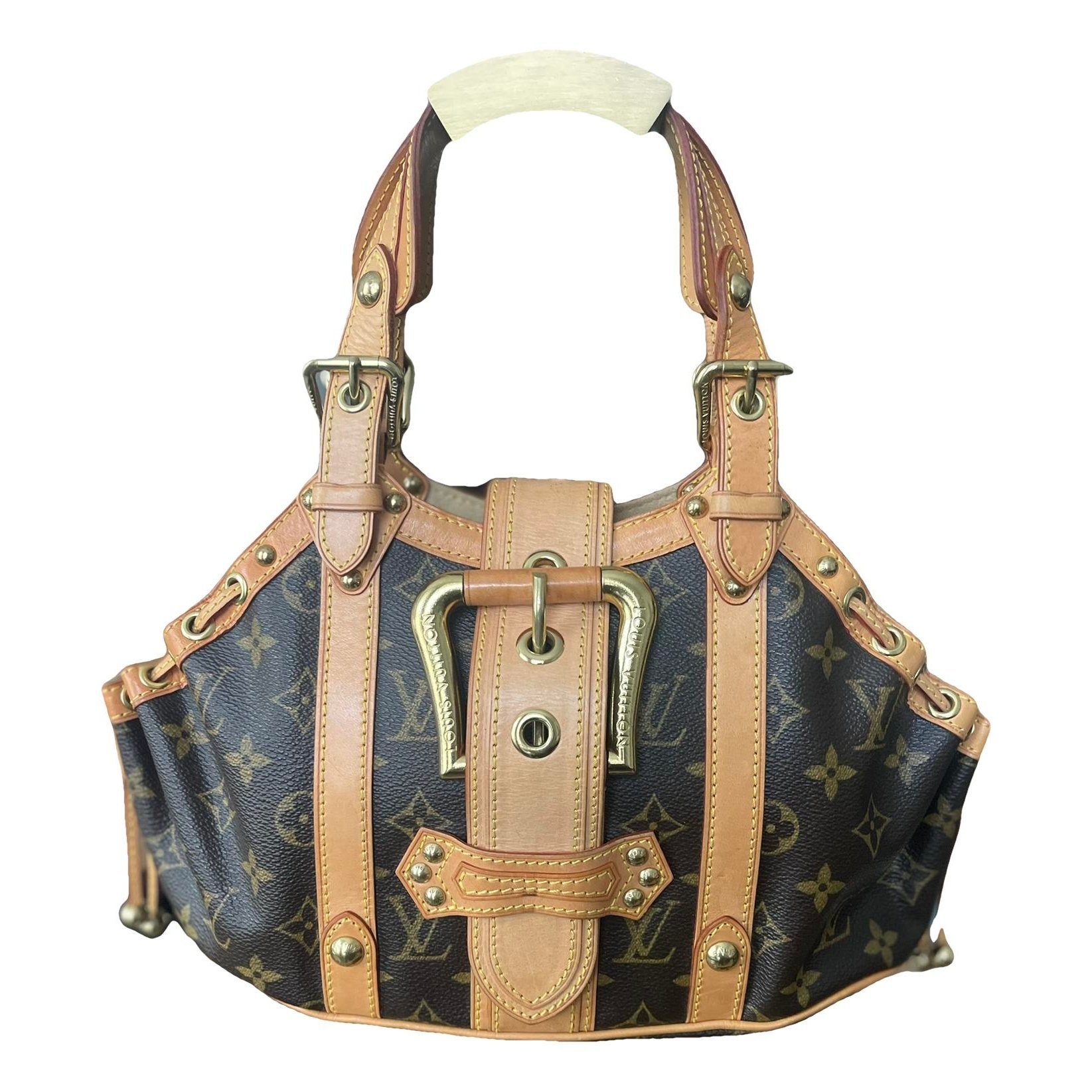 Theda leather handbag