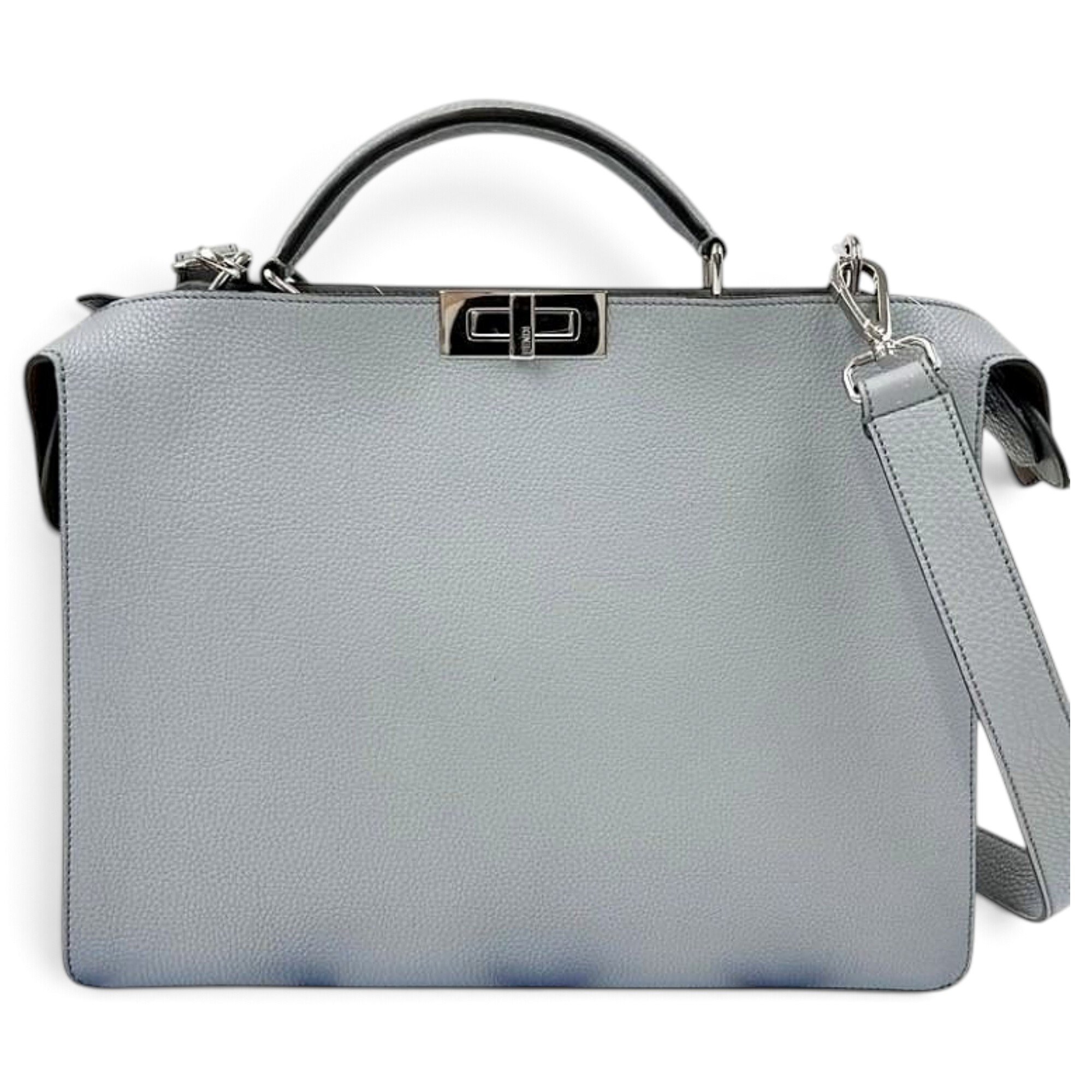 Peekaboo leather handbag