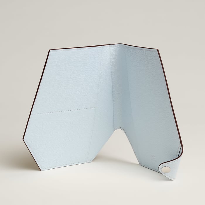Bleu Brume Hermes Clochette Wallet