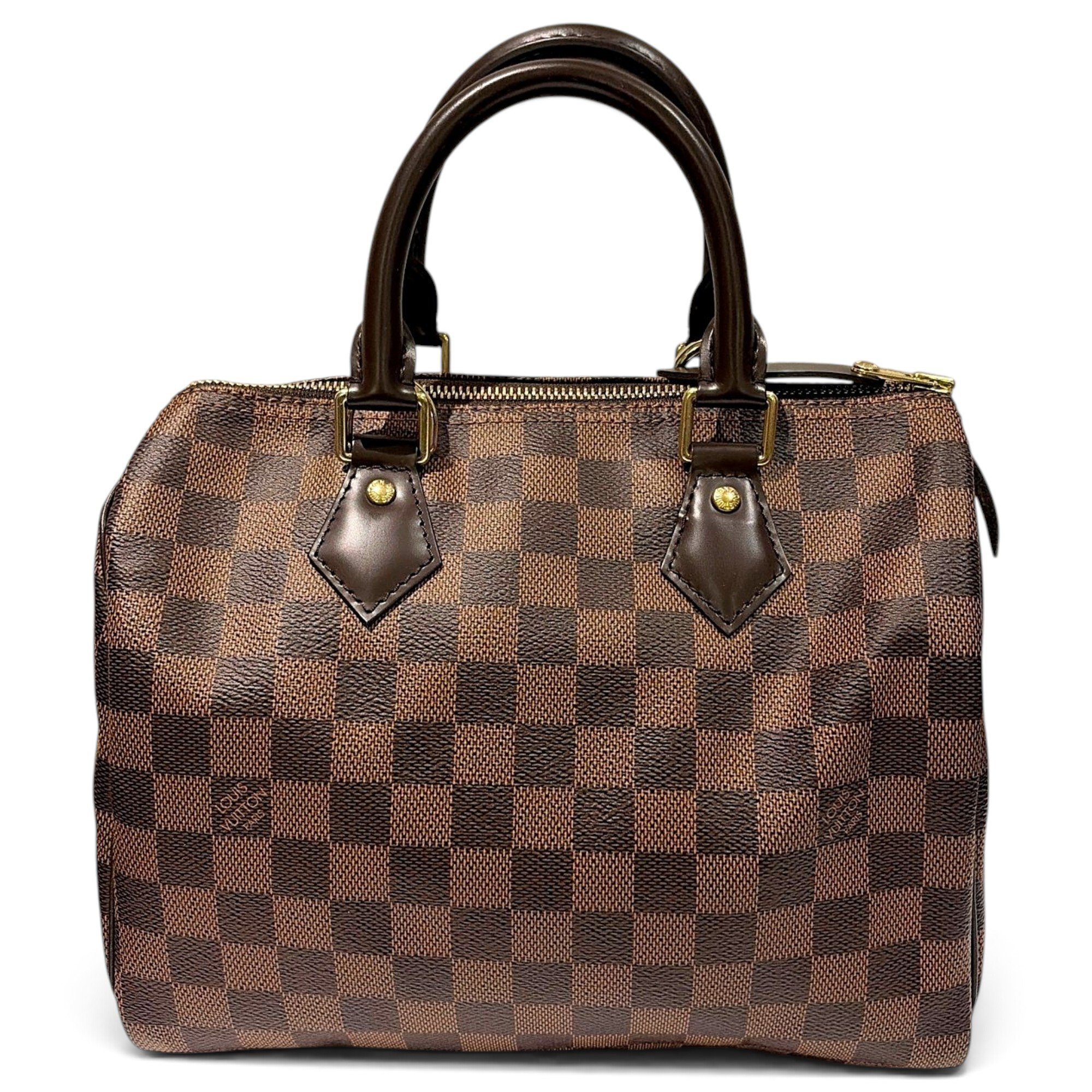 Speedy leather handbag