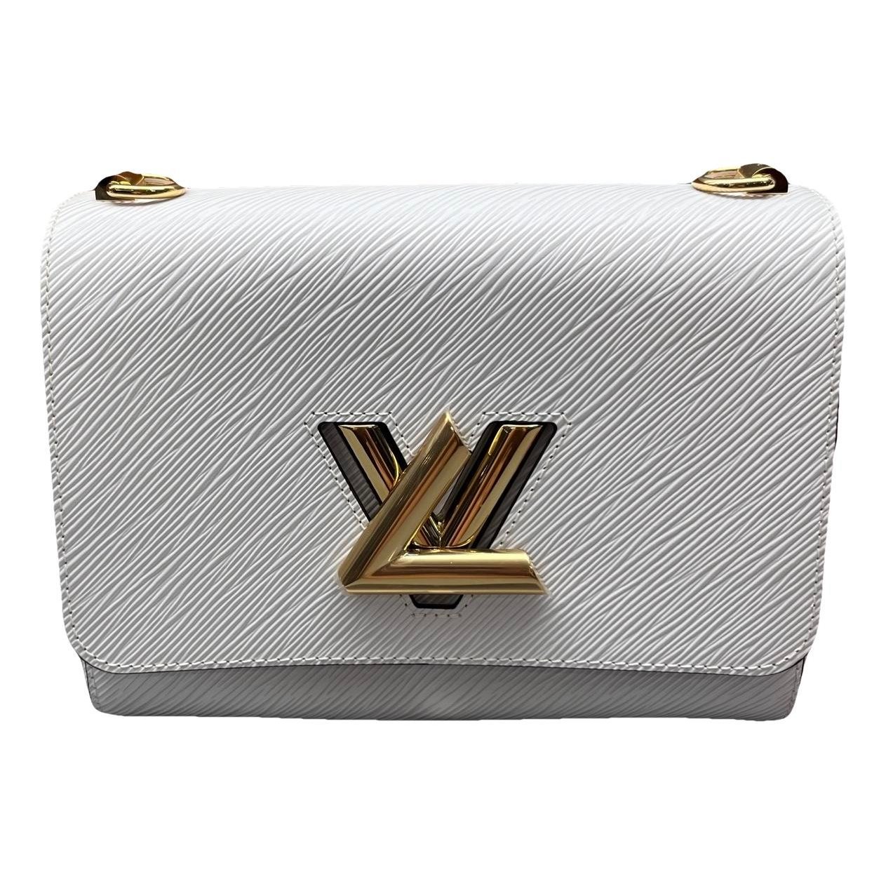 Twist leather handbag