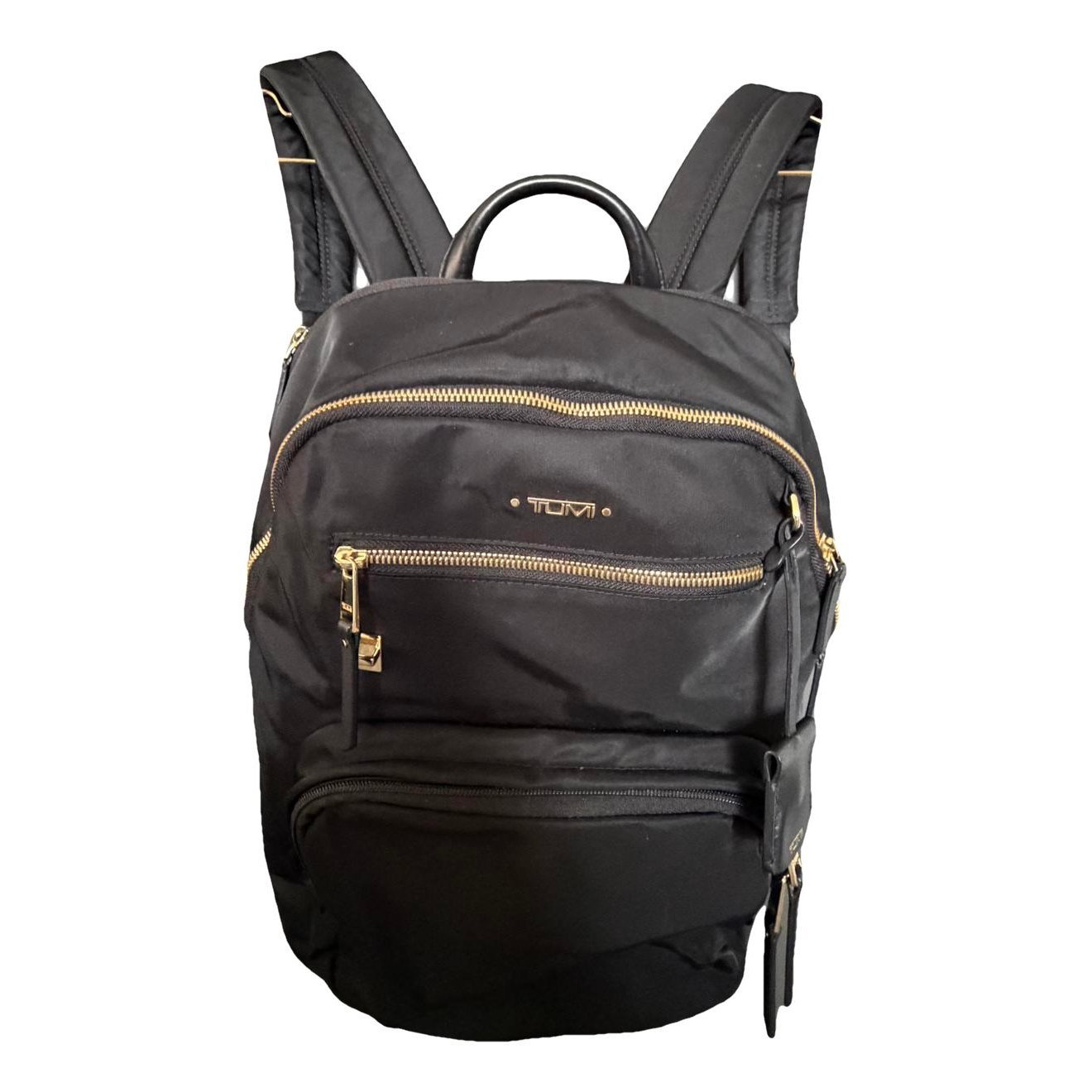 Leather backpack