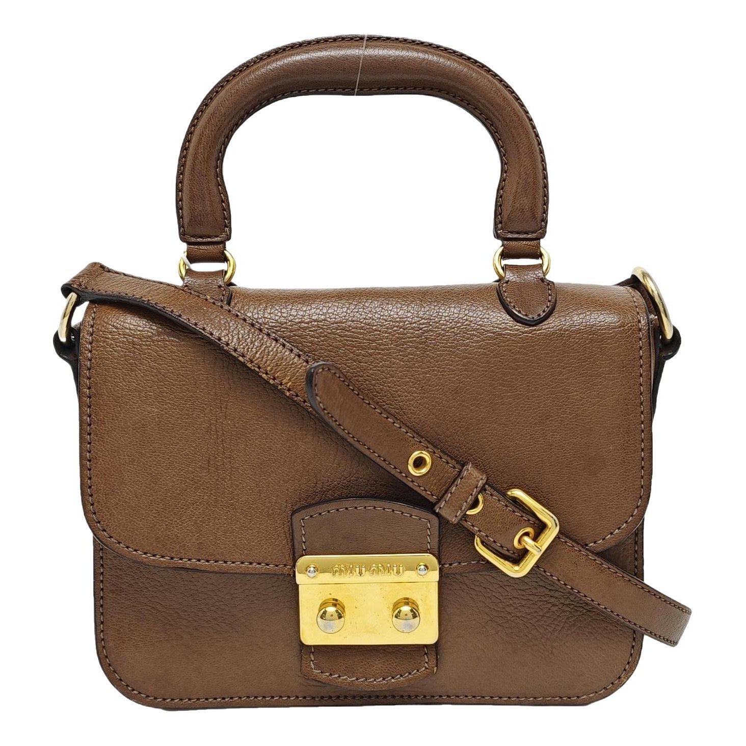 Leather handbag