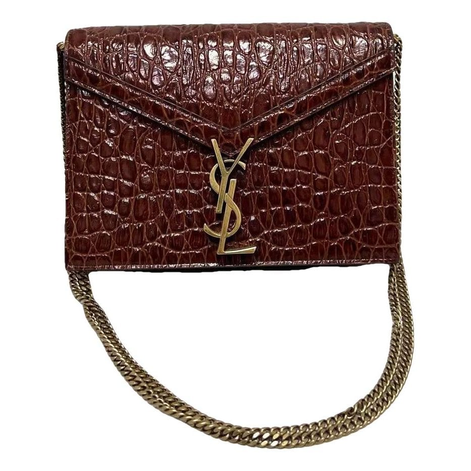 Portefeuille enveloppe leather handbag
