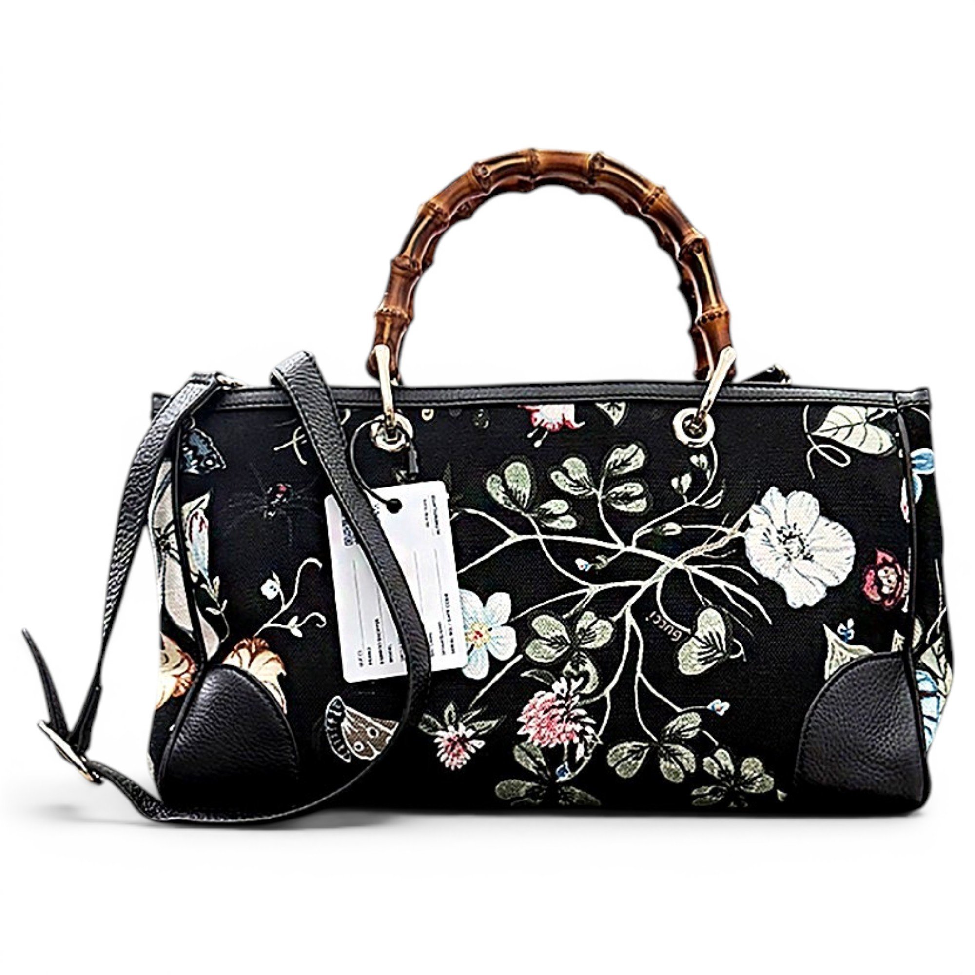 Leather tote