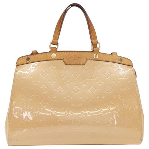 Patent leather handbag