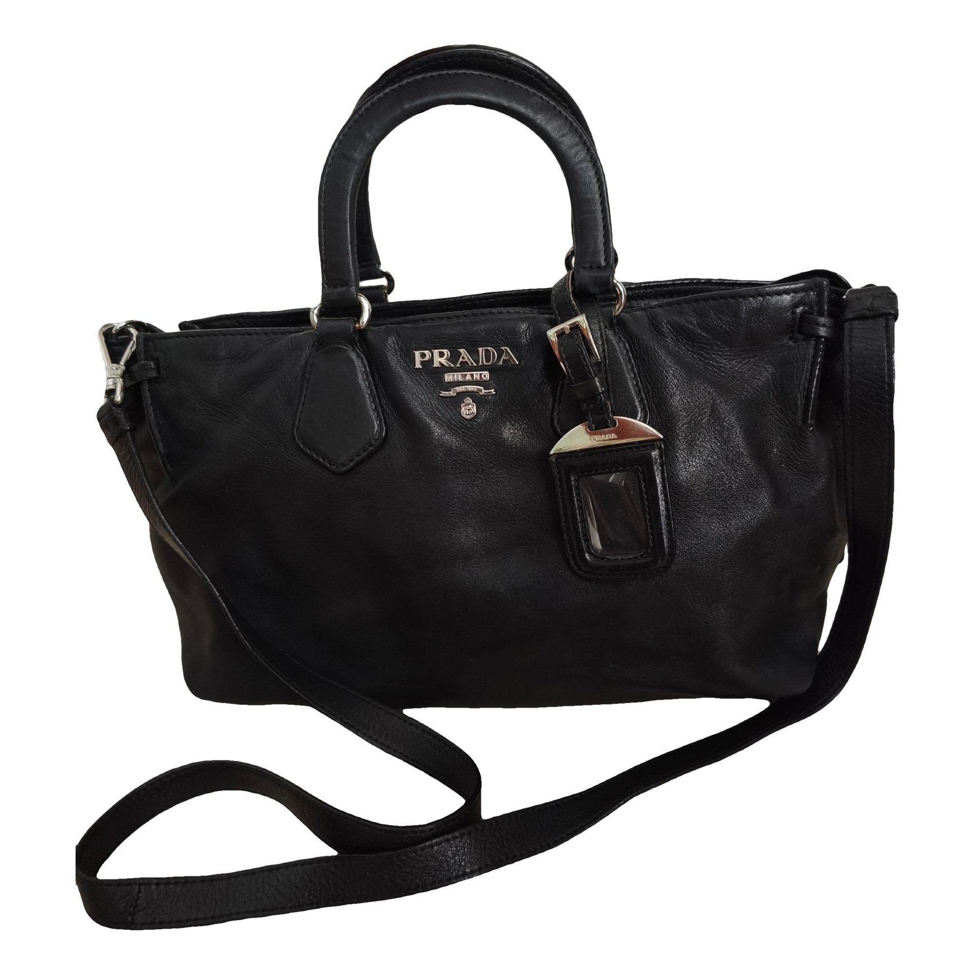 Leather crossbody bag