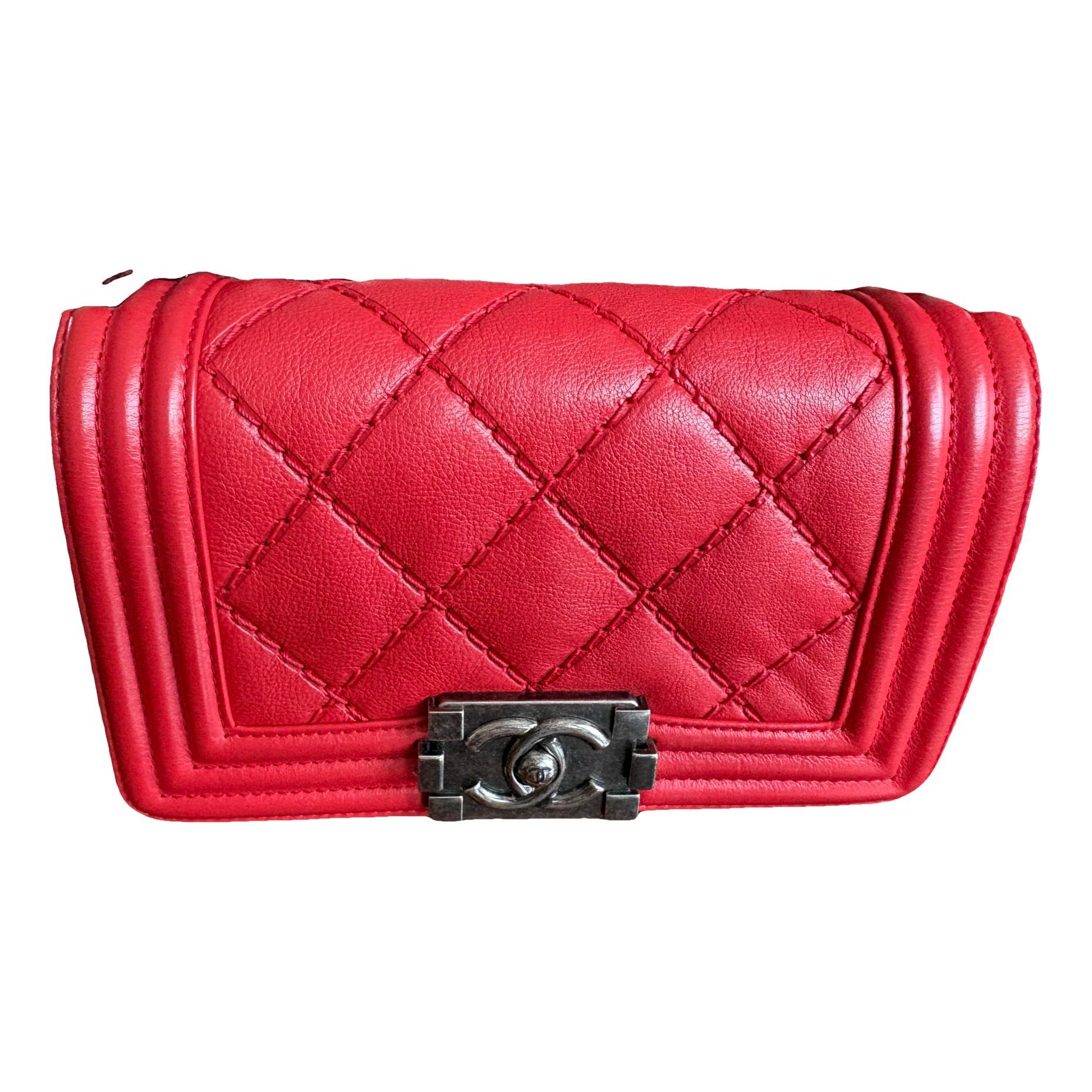 Boy leather handbag
