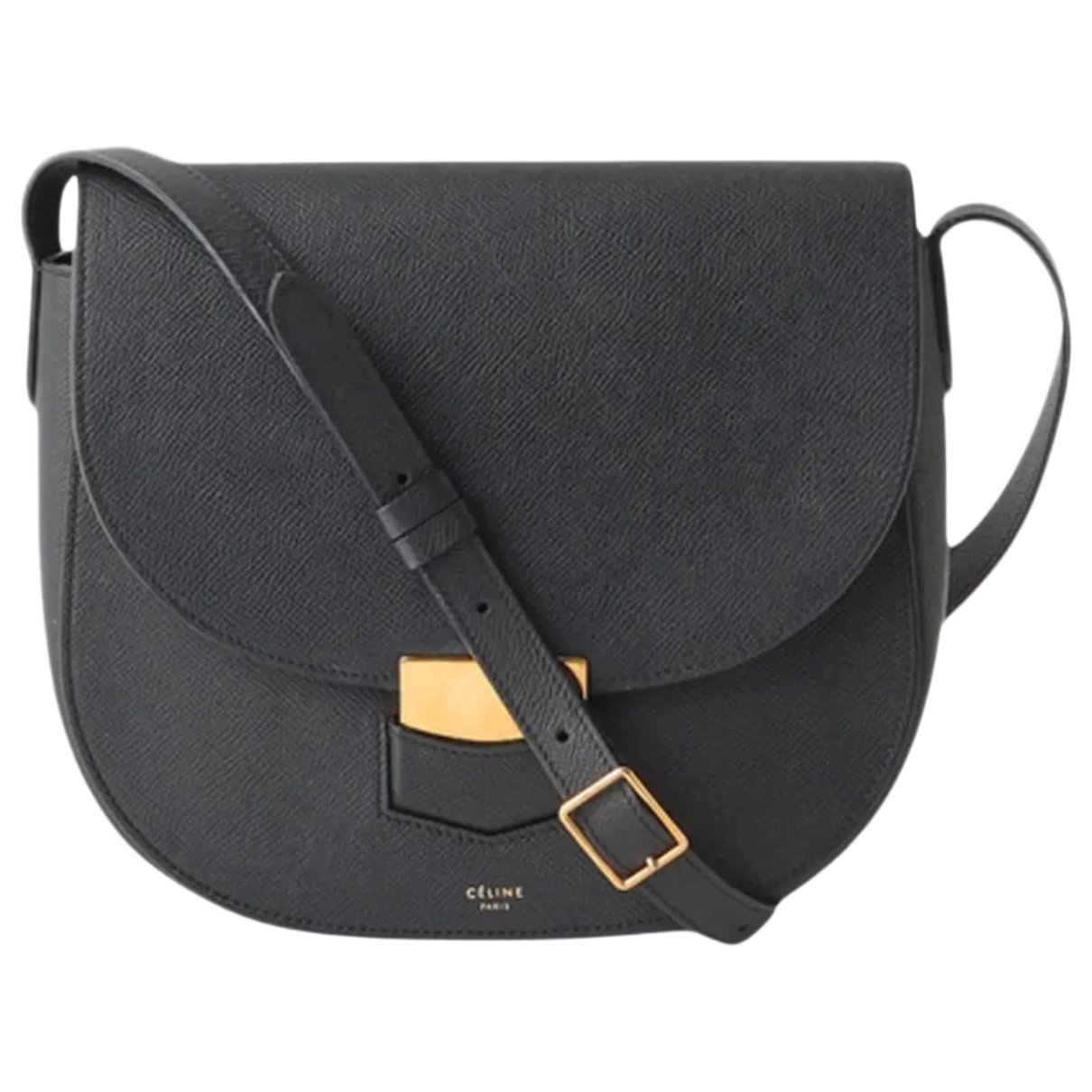 Trotteur leather bag