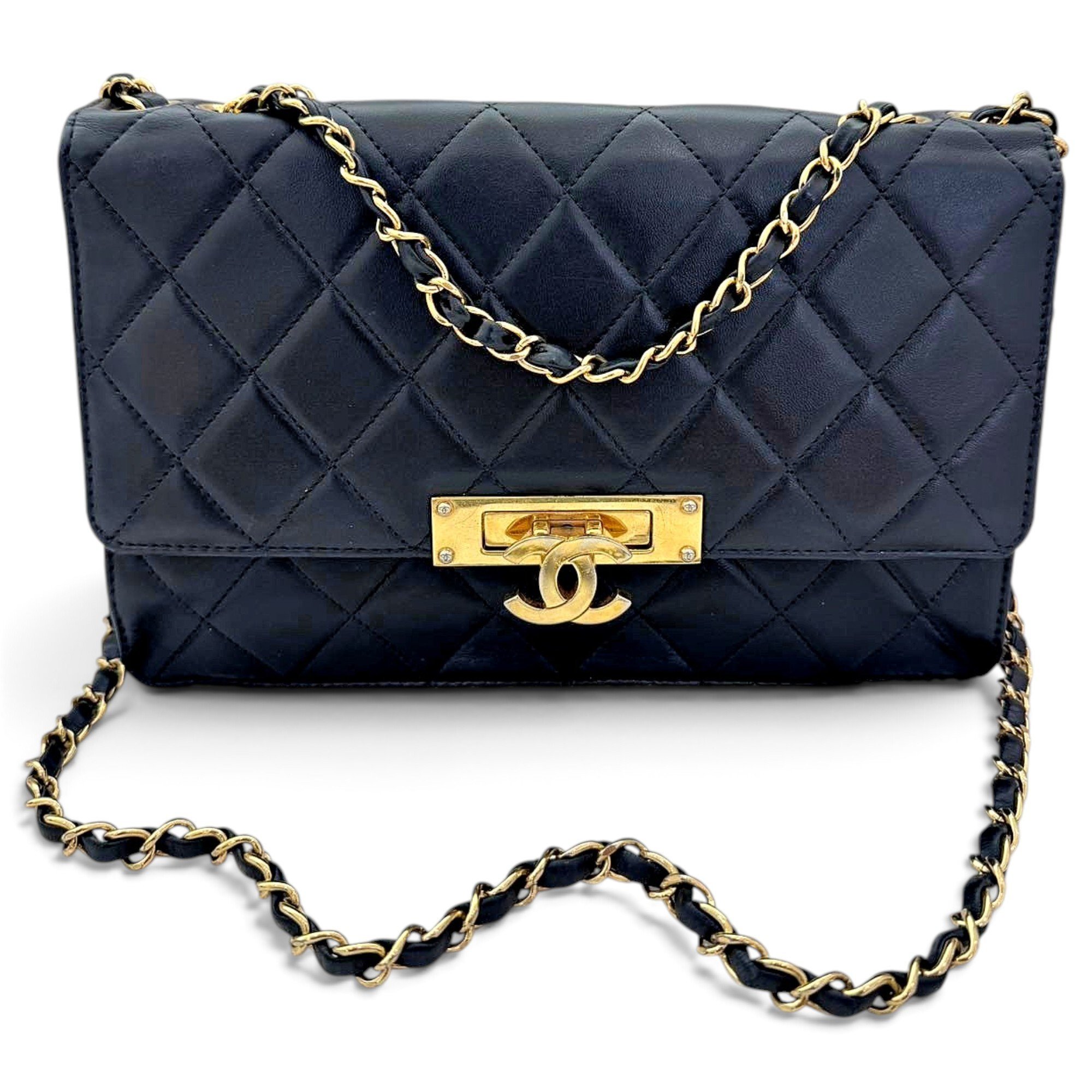 Wallet On Chain Timeless/Classique leather crossbody bag