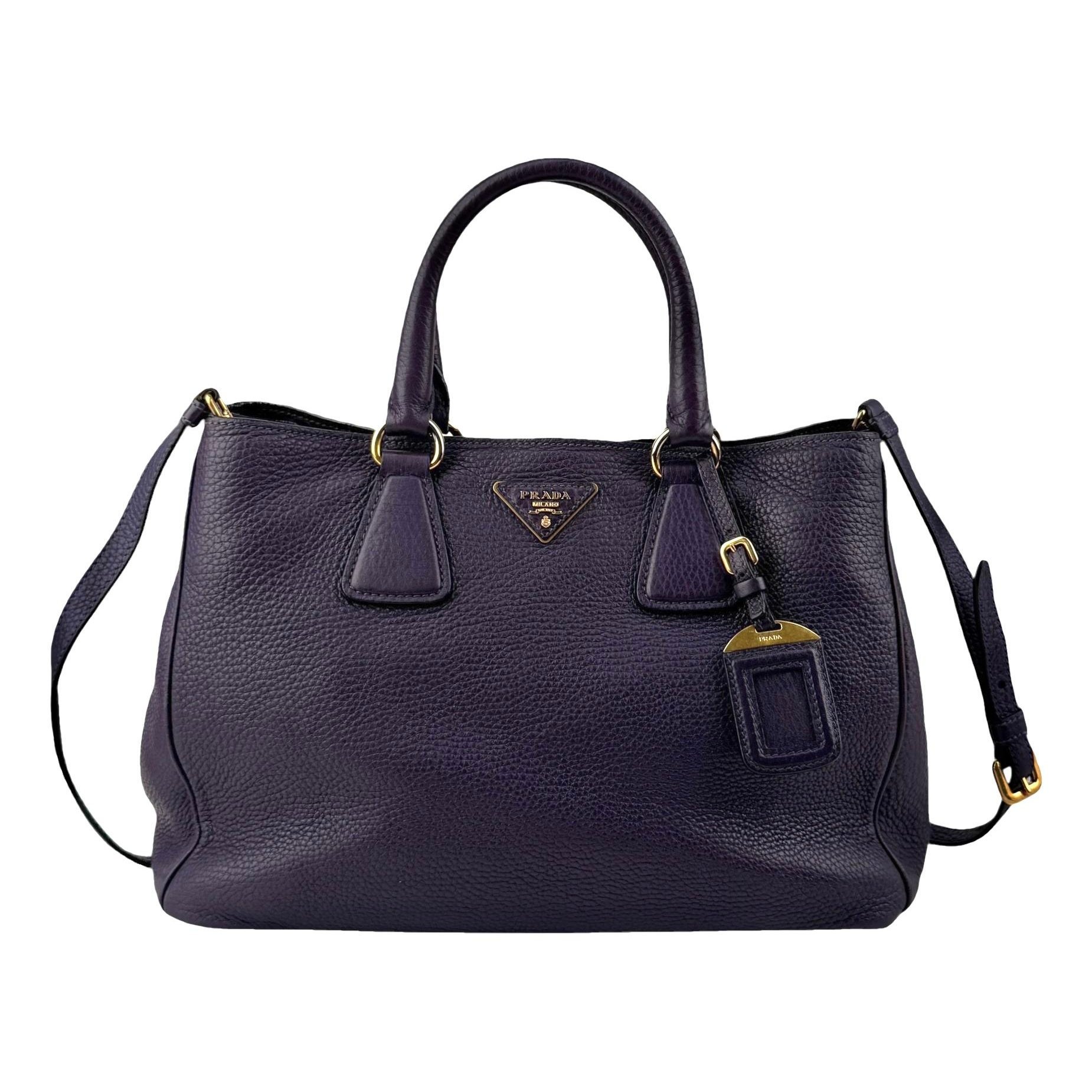 Galleria leather handbag