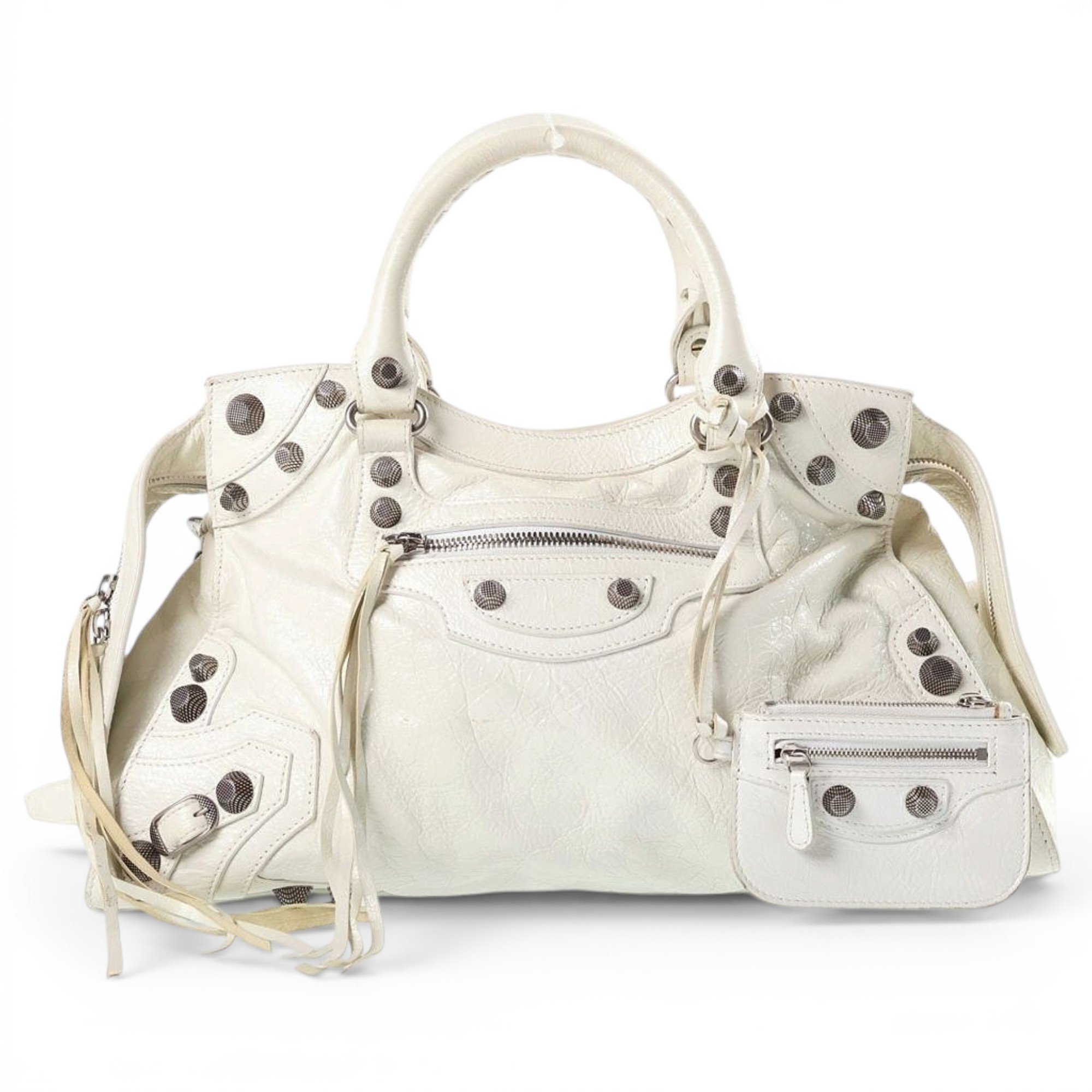 Le Cagole leather handbag