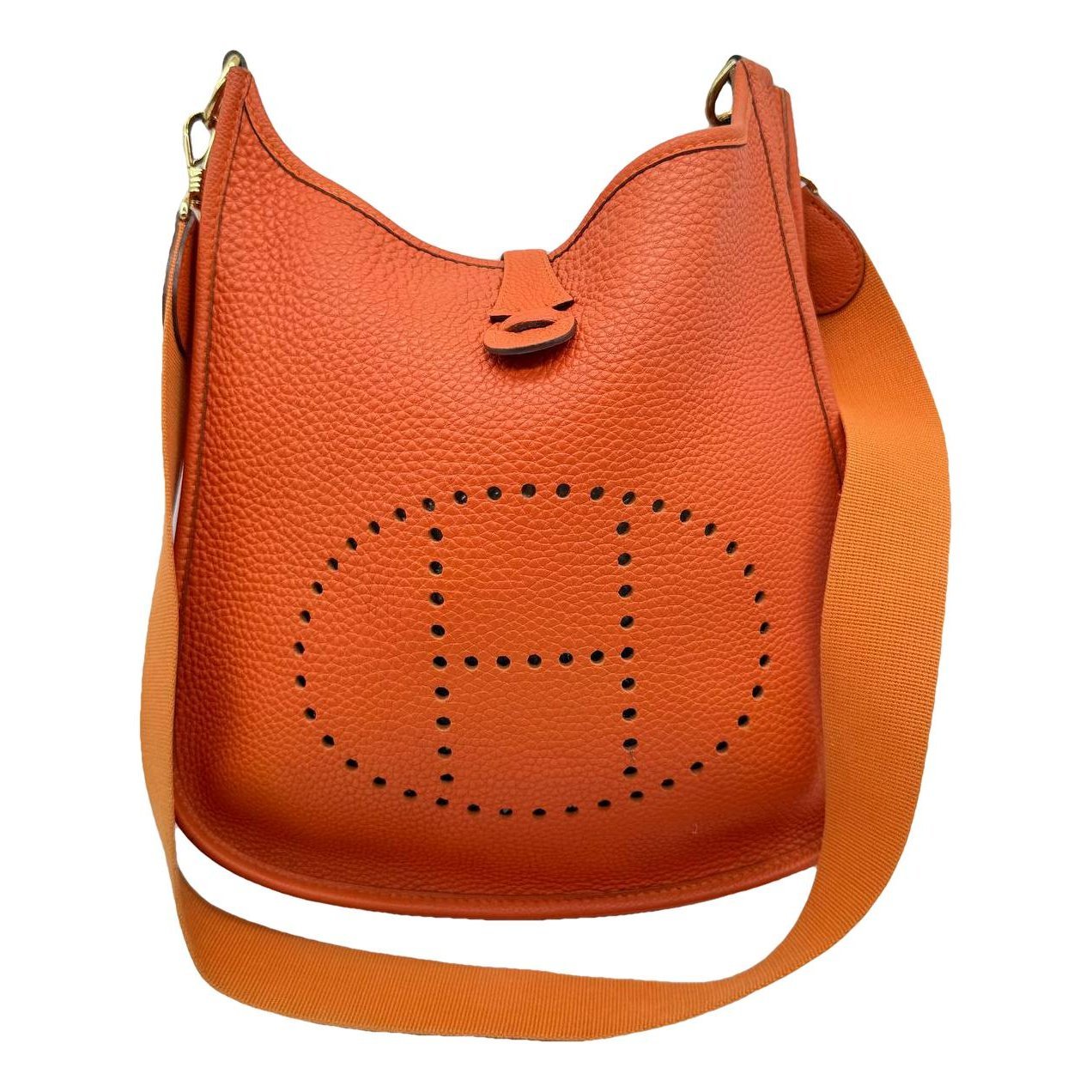 Evelyne leather crossbody bag