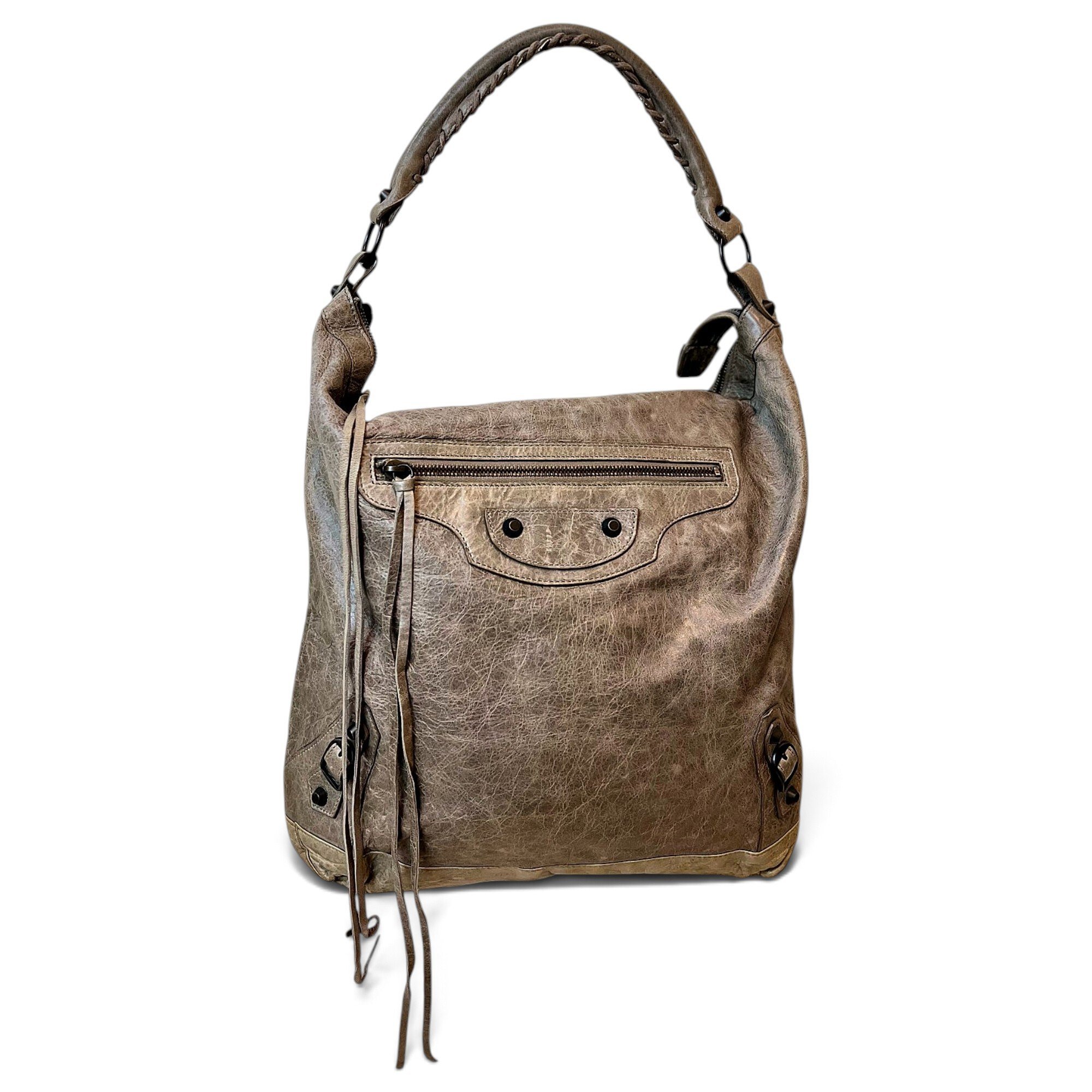 Day leather handbag