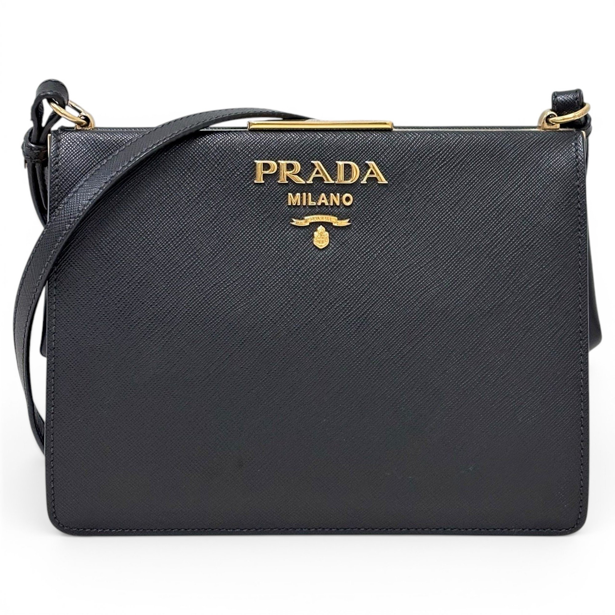 Light Frame leather handbag