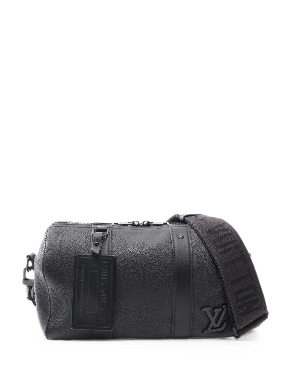 2000s City Keepall leather shoulder bag
