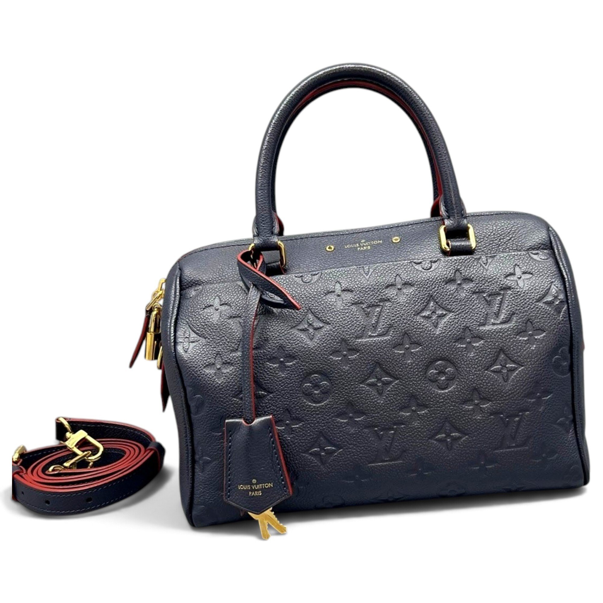 Speedy Bandoulière leather handbag
