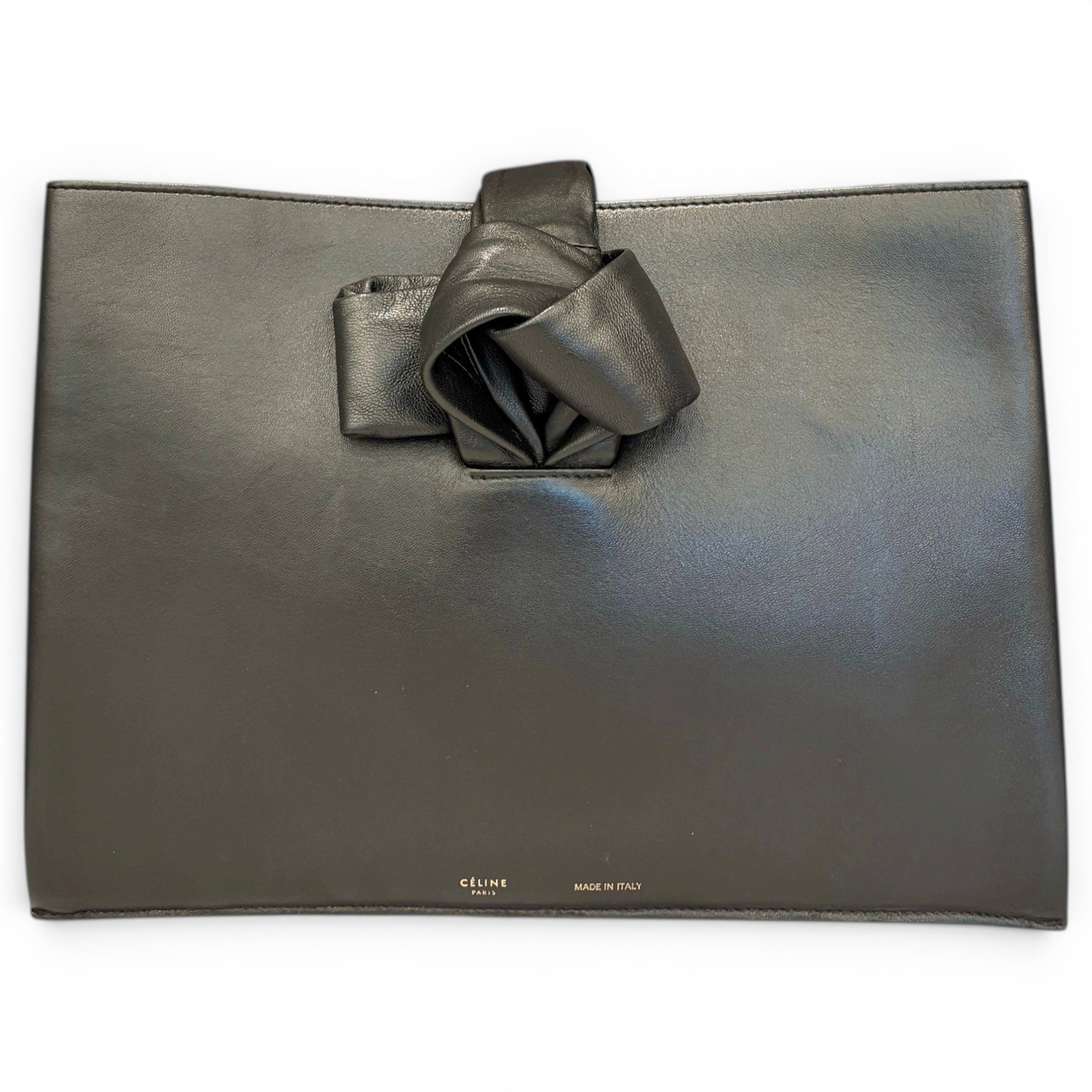 Pony-style calfskin clutch bag