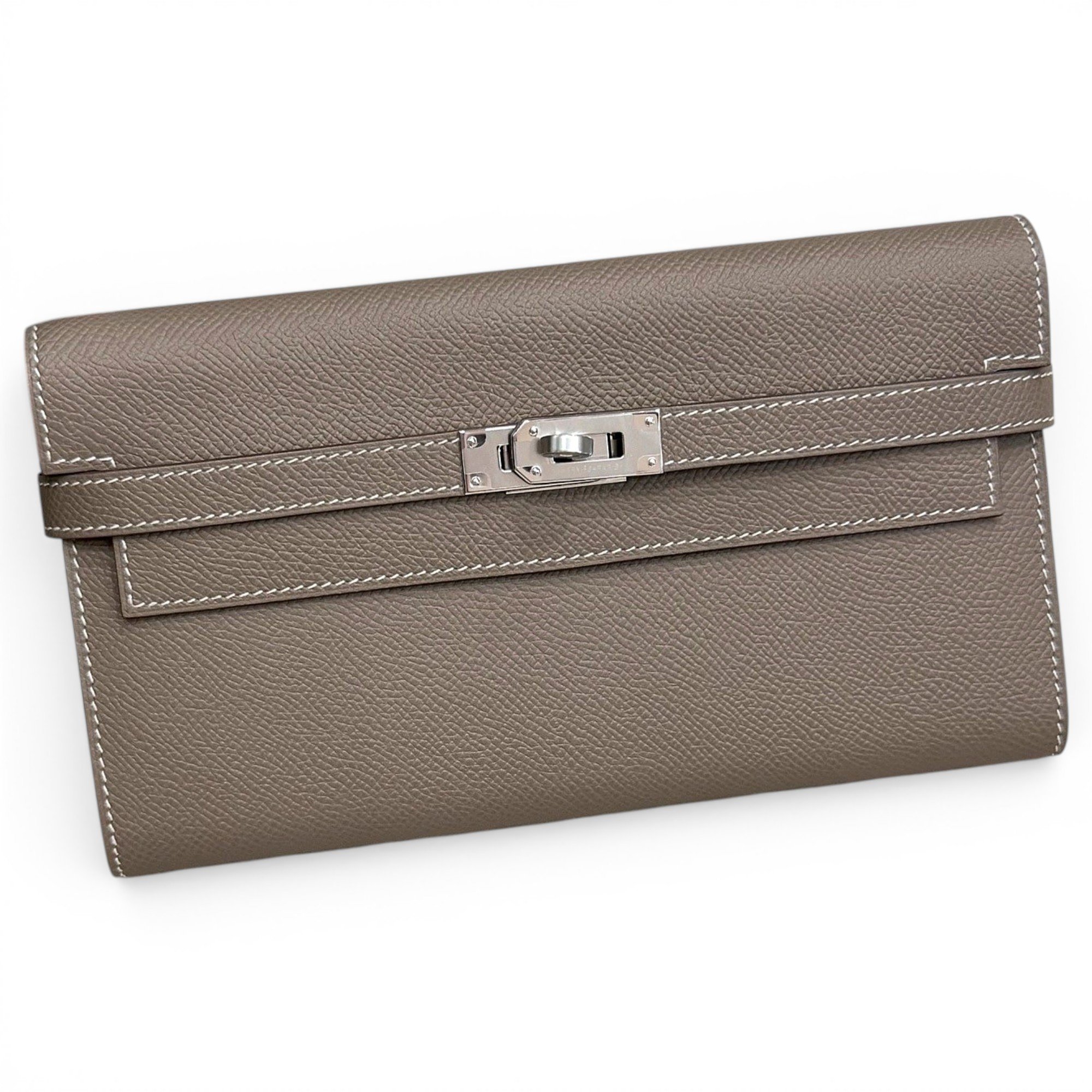 Kelly to go leather clutch bag