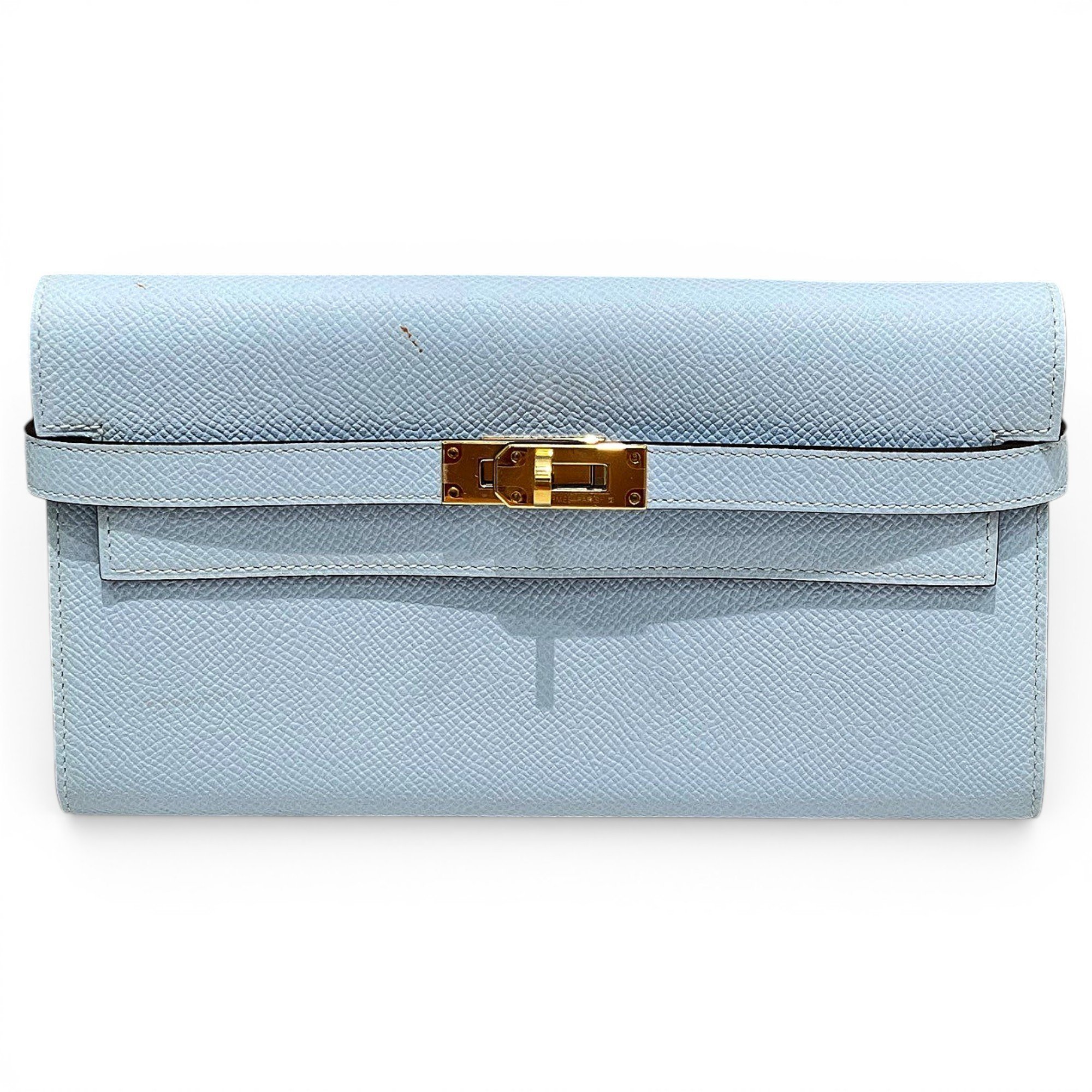 Kelly to go leather clutch bag