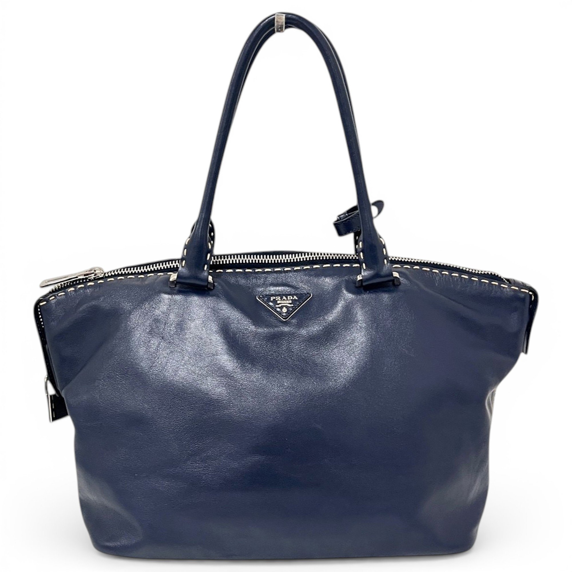 Leather handbag