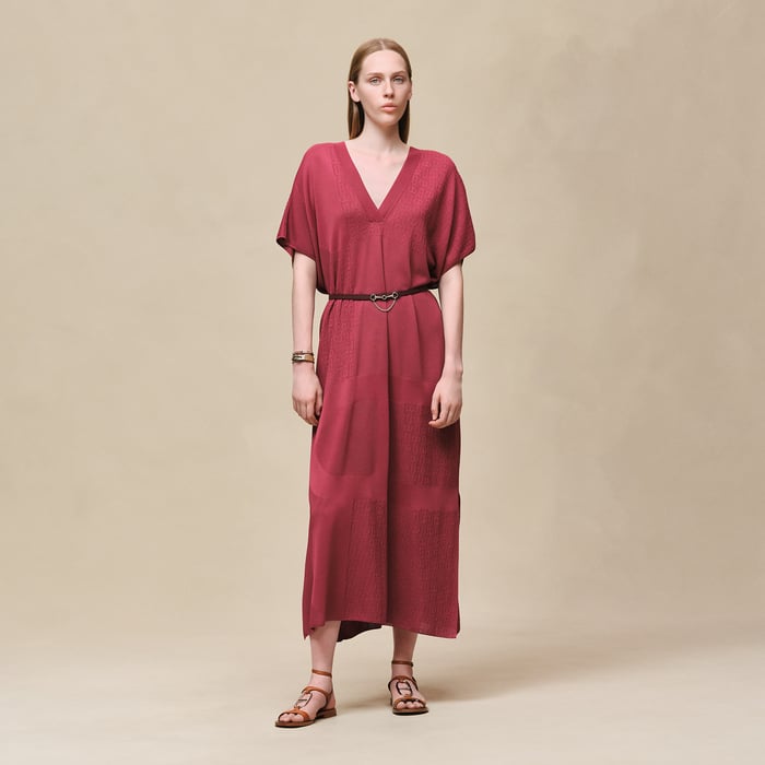 "Chaine d'Ancre" Long Caftan Dress