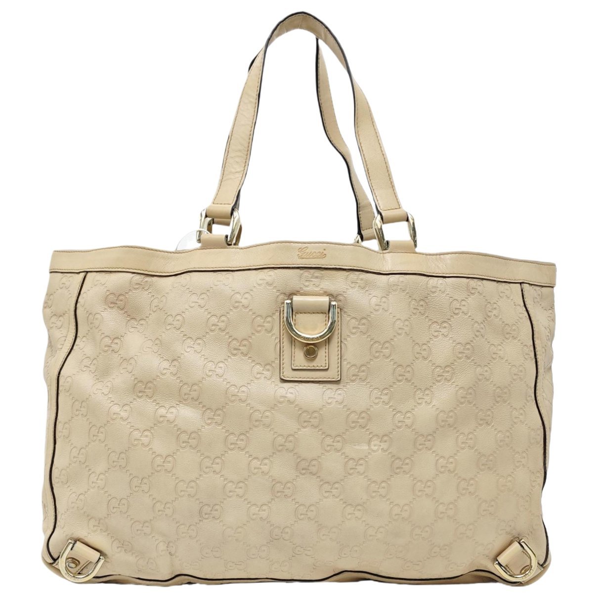 Leather tote