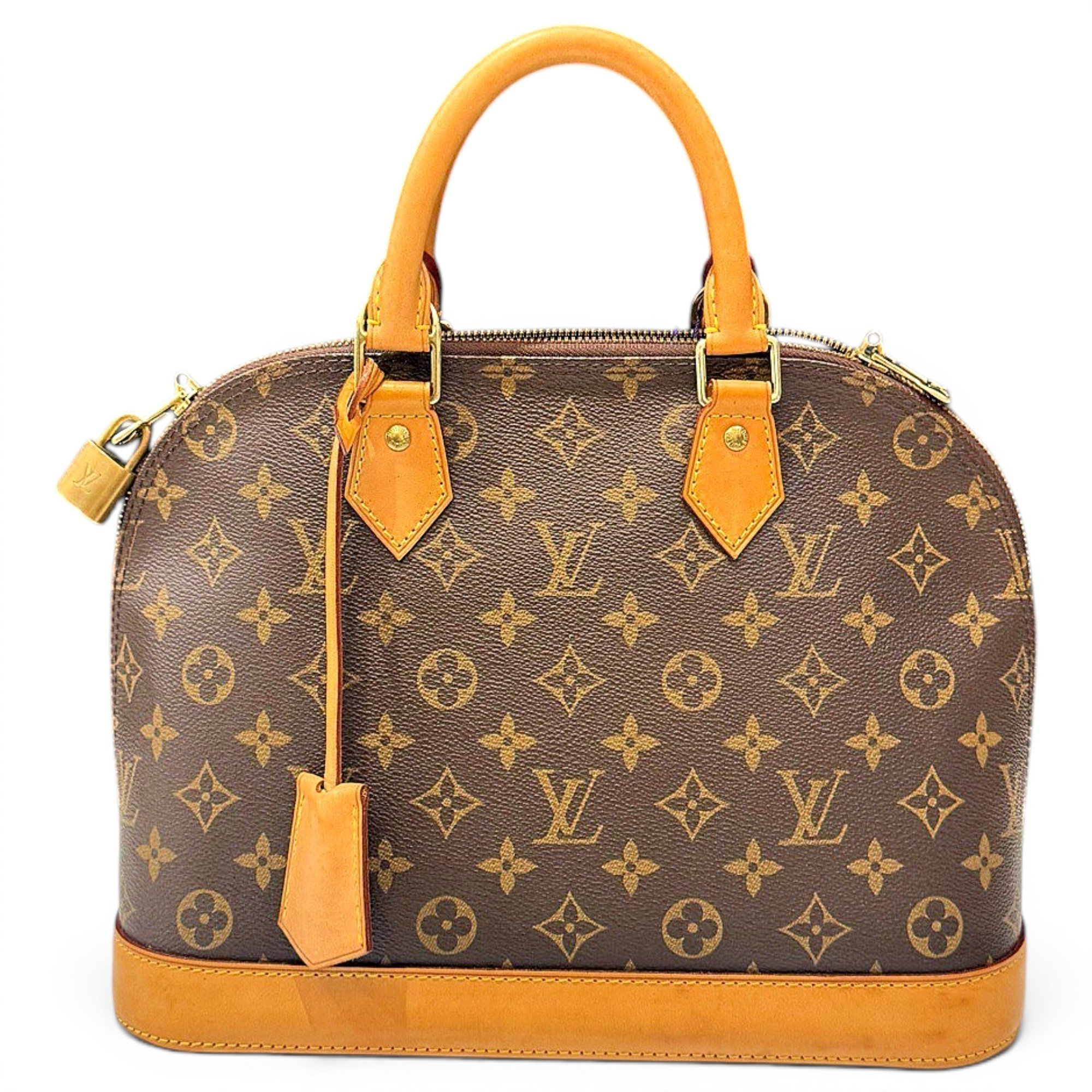 Alma leather handbag