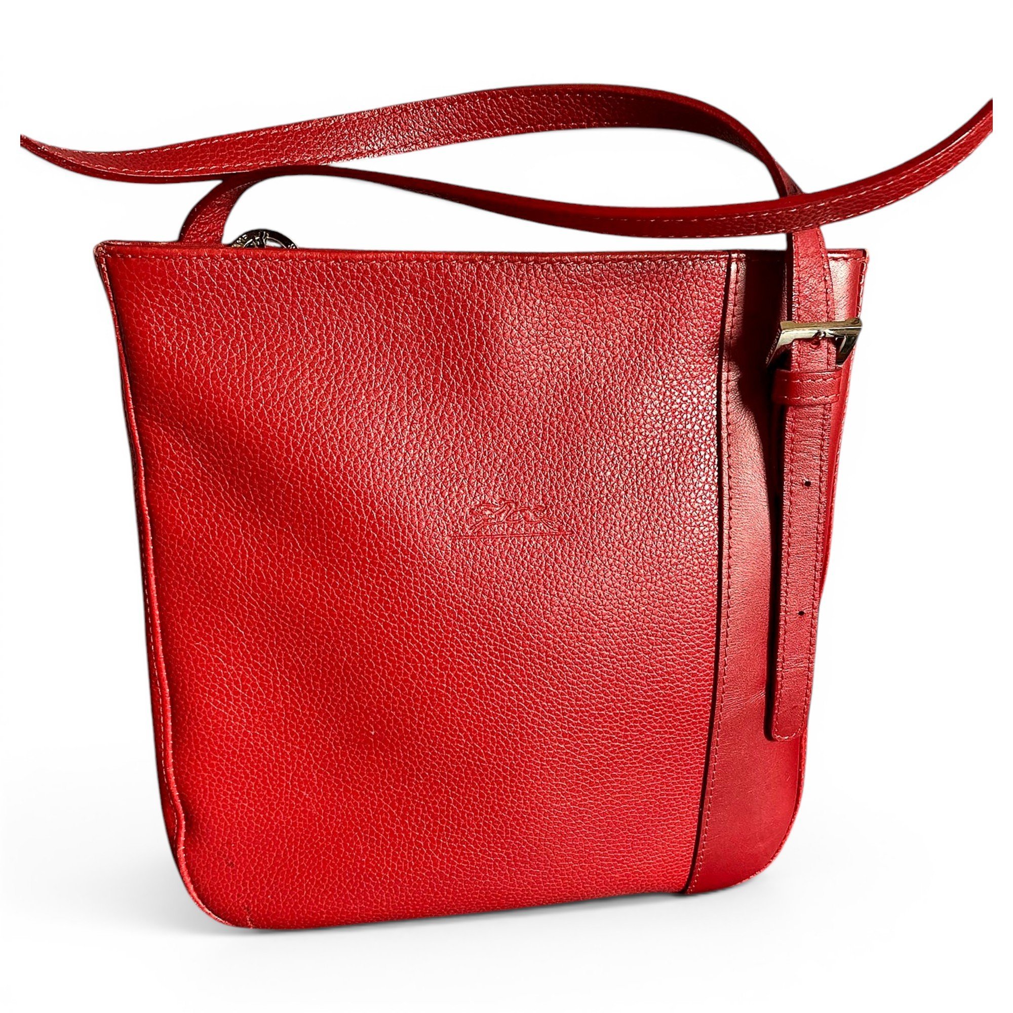 Leather crossbody bag