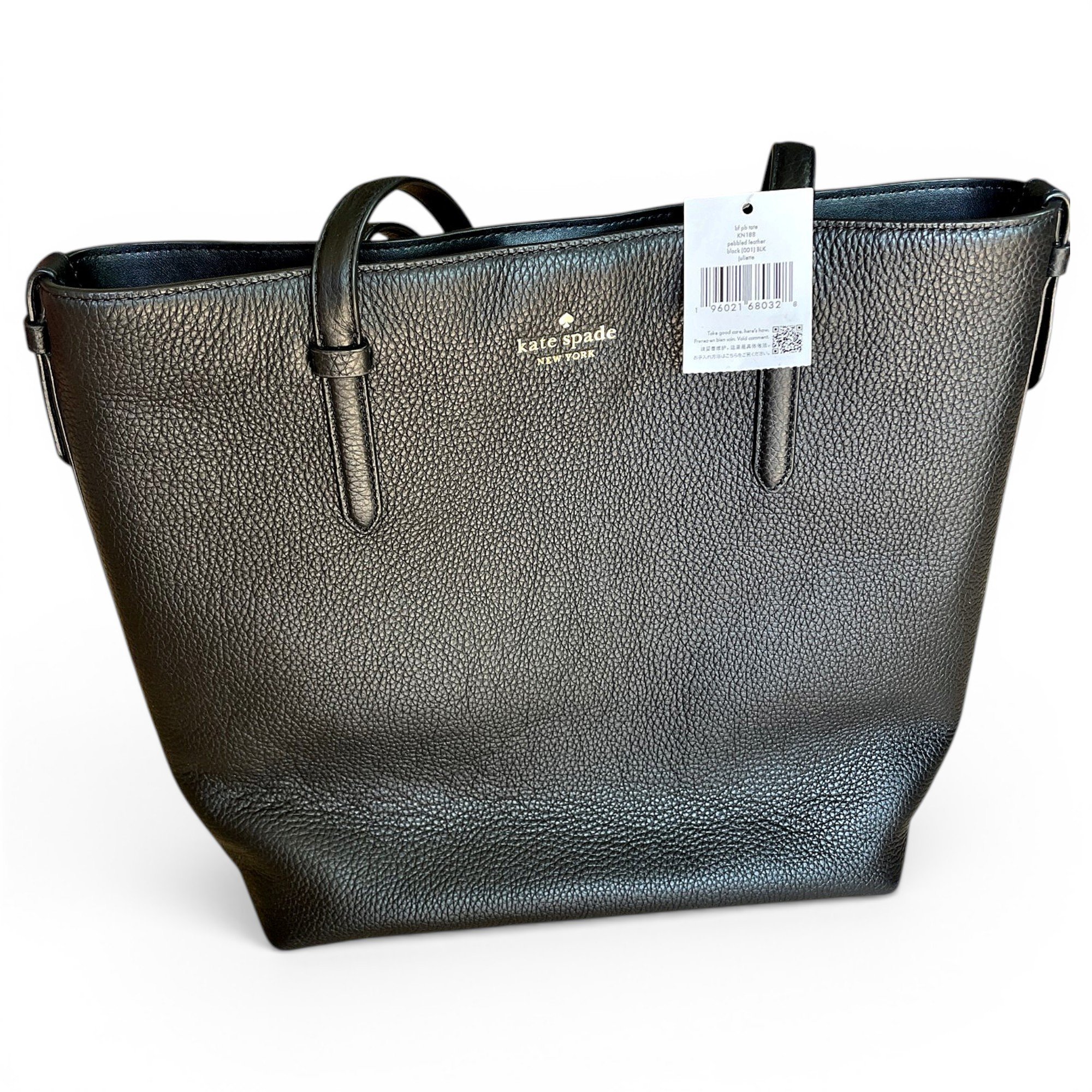 Leather tote