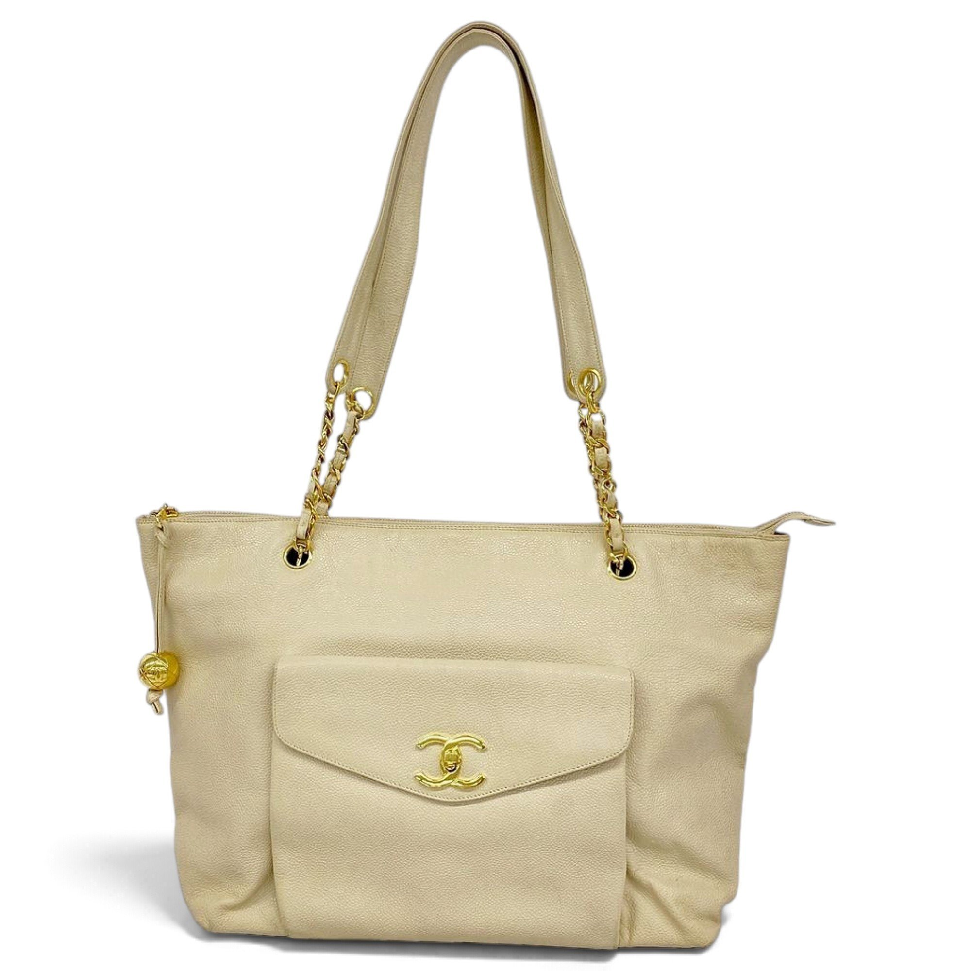Leather tote