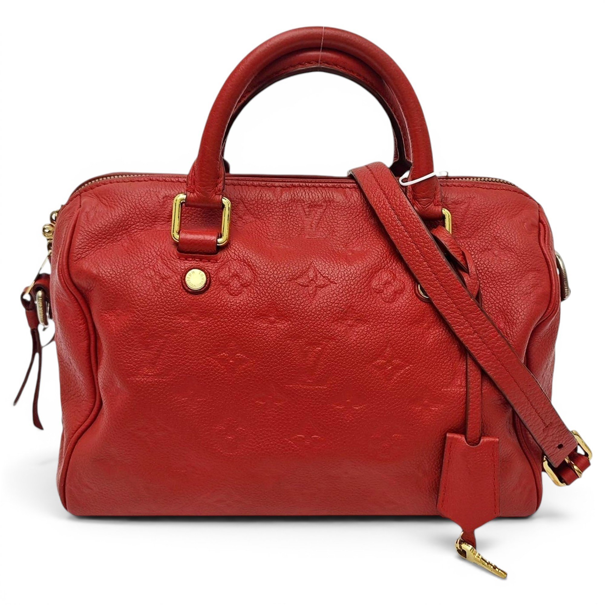 Speedy Bandoulière leather crossbody bag
