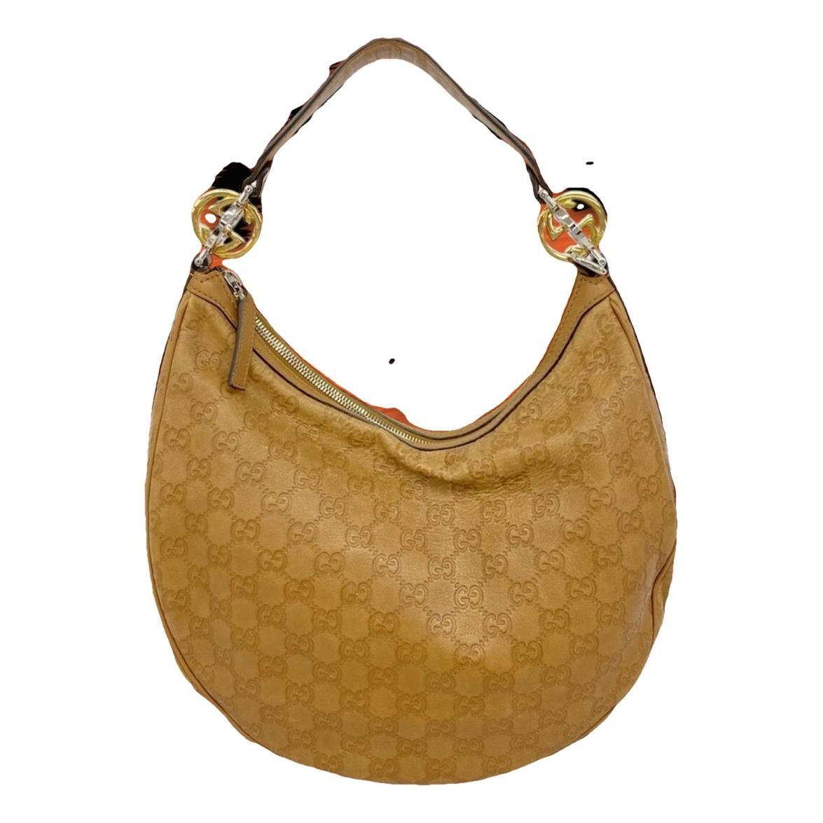 Hobo leather handbag