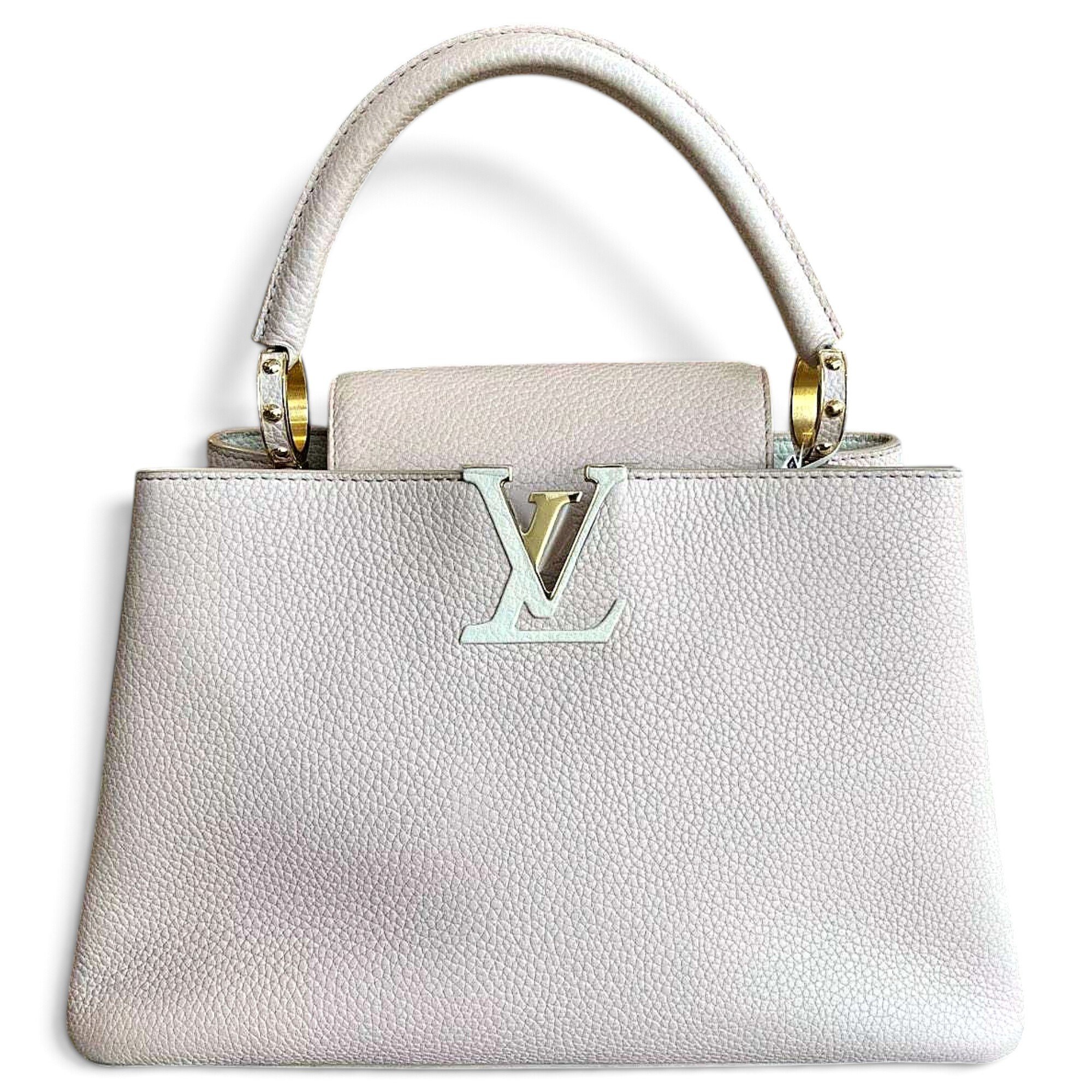 Capucines leather handbag