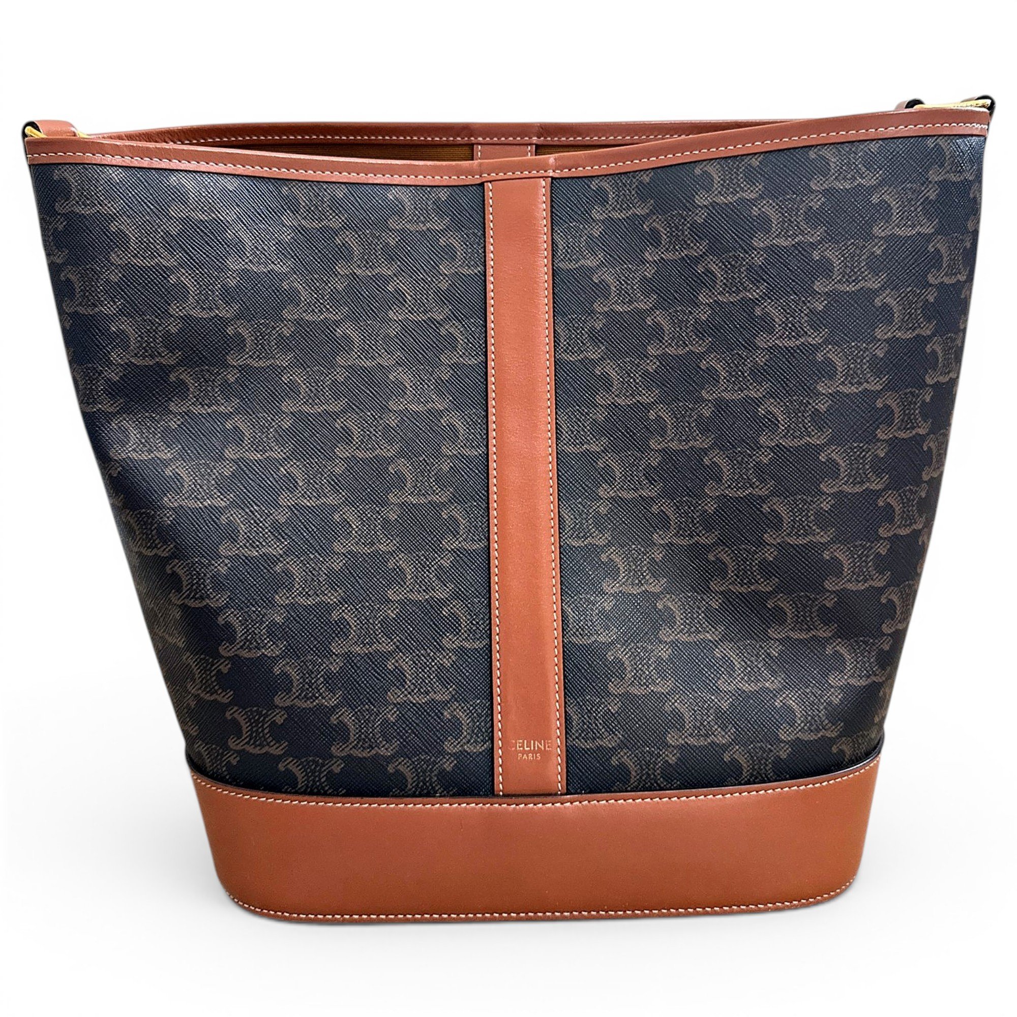 SAC SEAU leather handbag