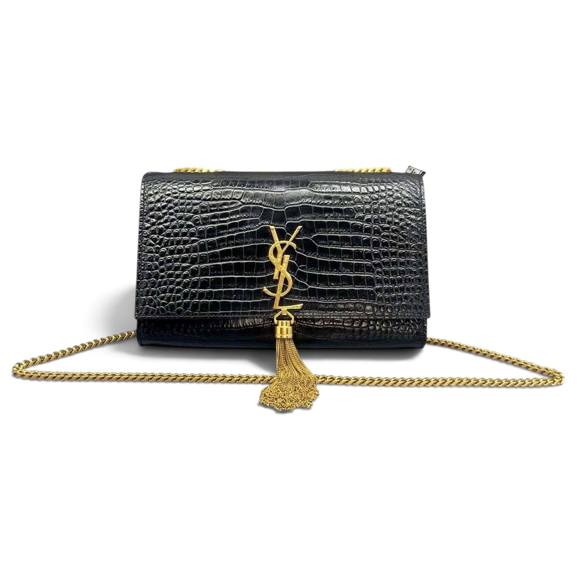 Pompom Kate leather handbag