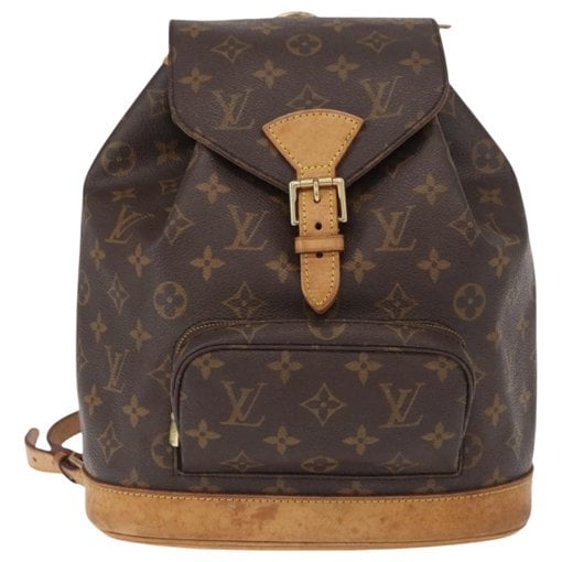 Montsouris leather backpack