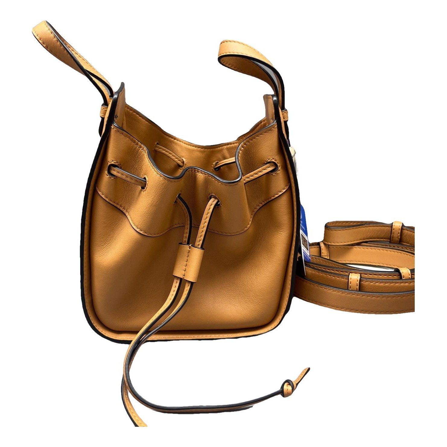 Hammock leather handbag
