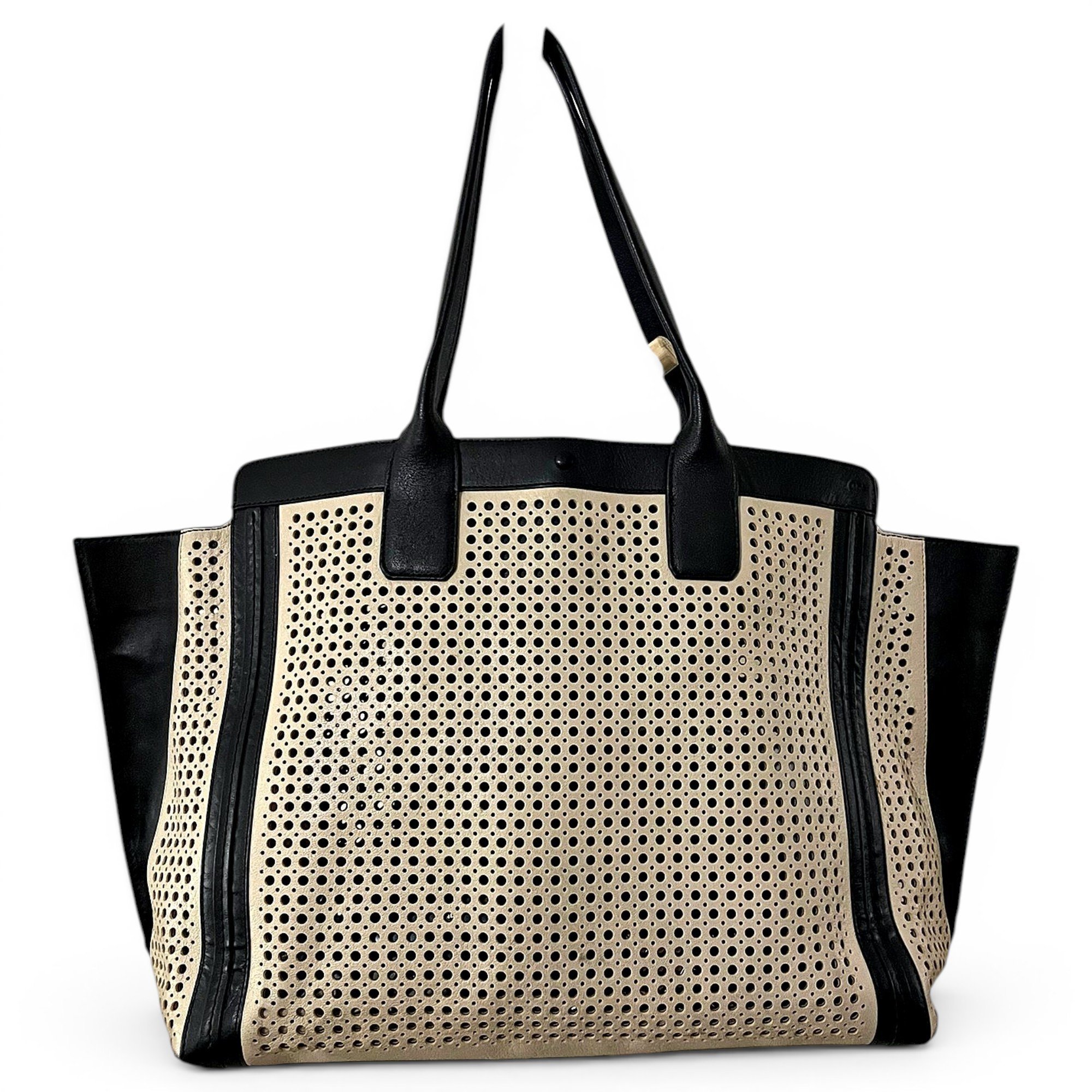 Leather handbag