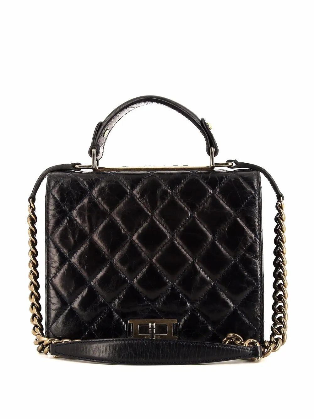 Rita diamond-quilted 2way bag