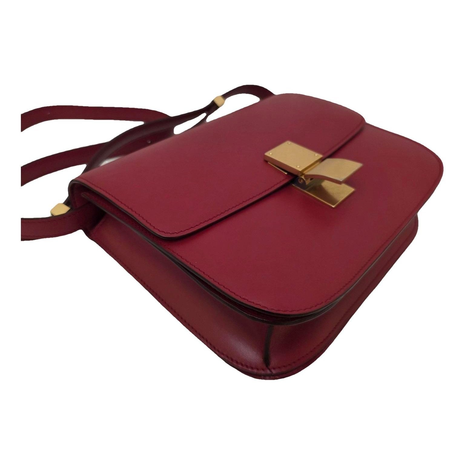Classic leather crossbody bag