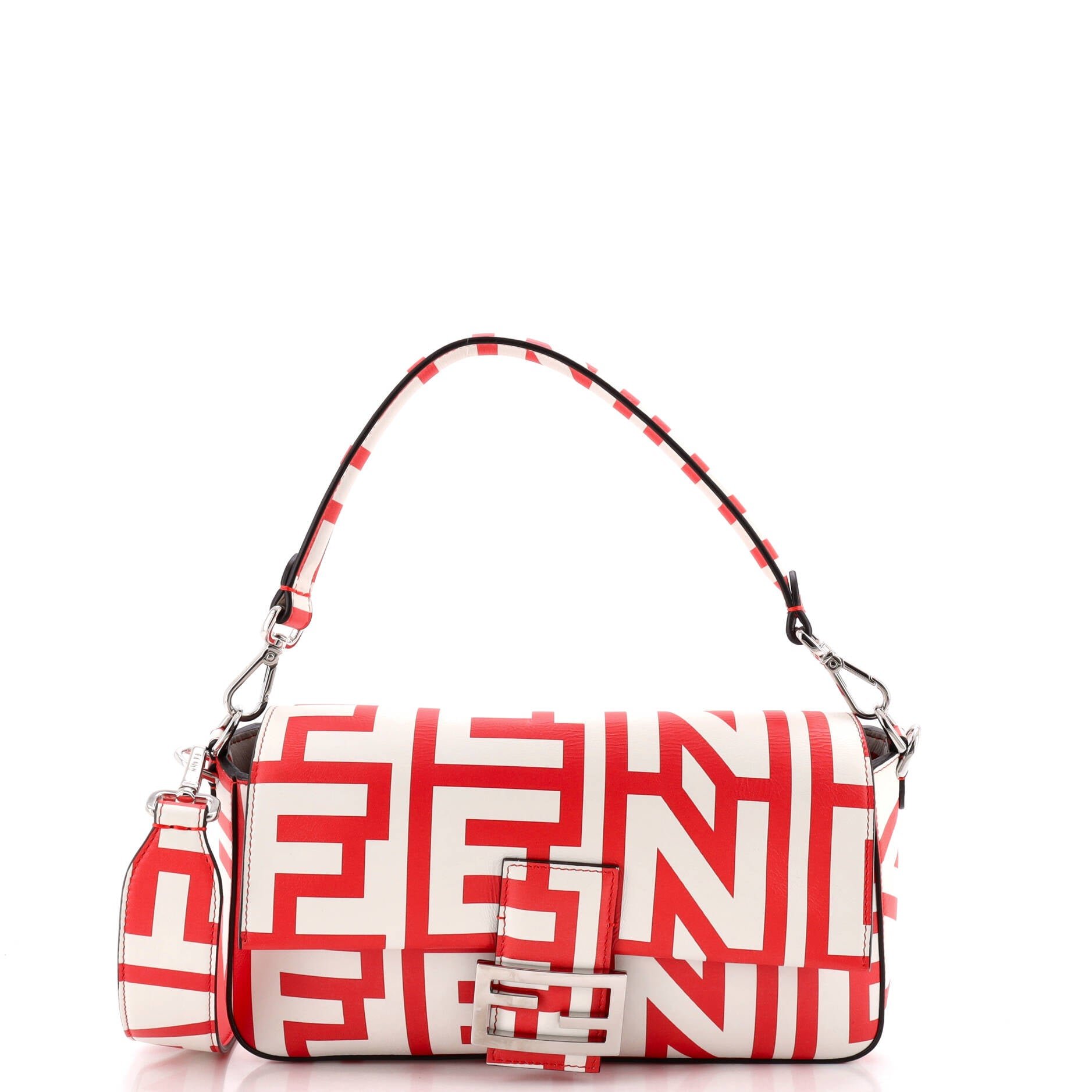 x Marc Jacobs Baguette NM Bag Printed Leather Medium